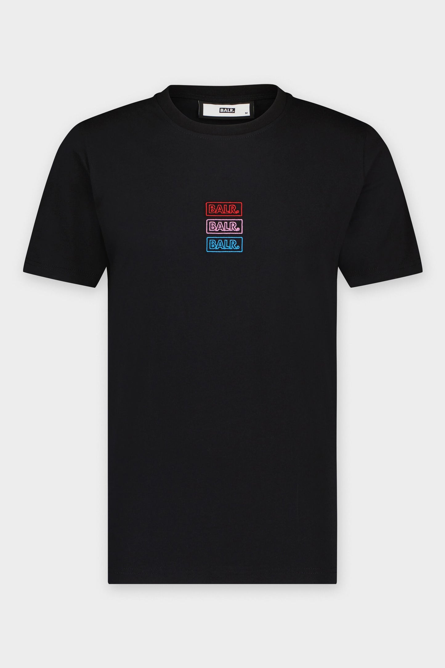 Olaf Straight Triple Neon T-Shirt Jet Black