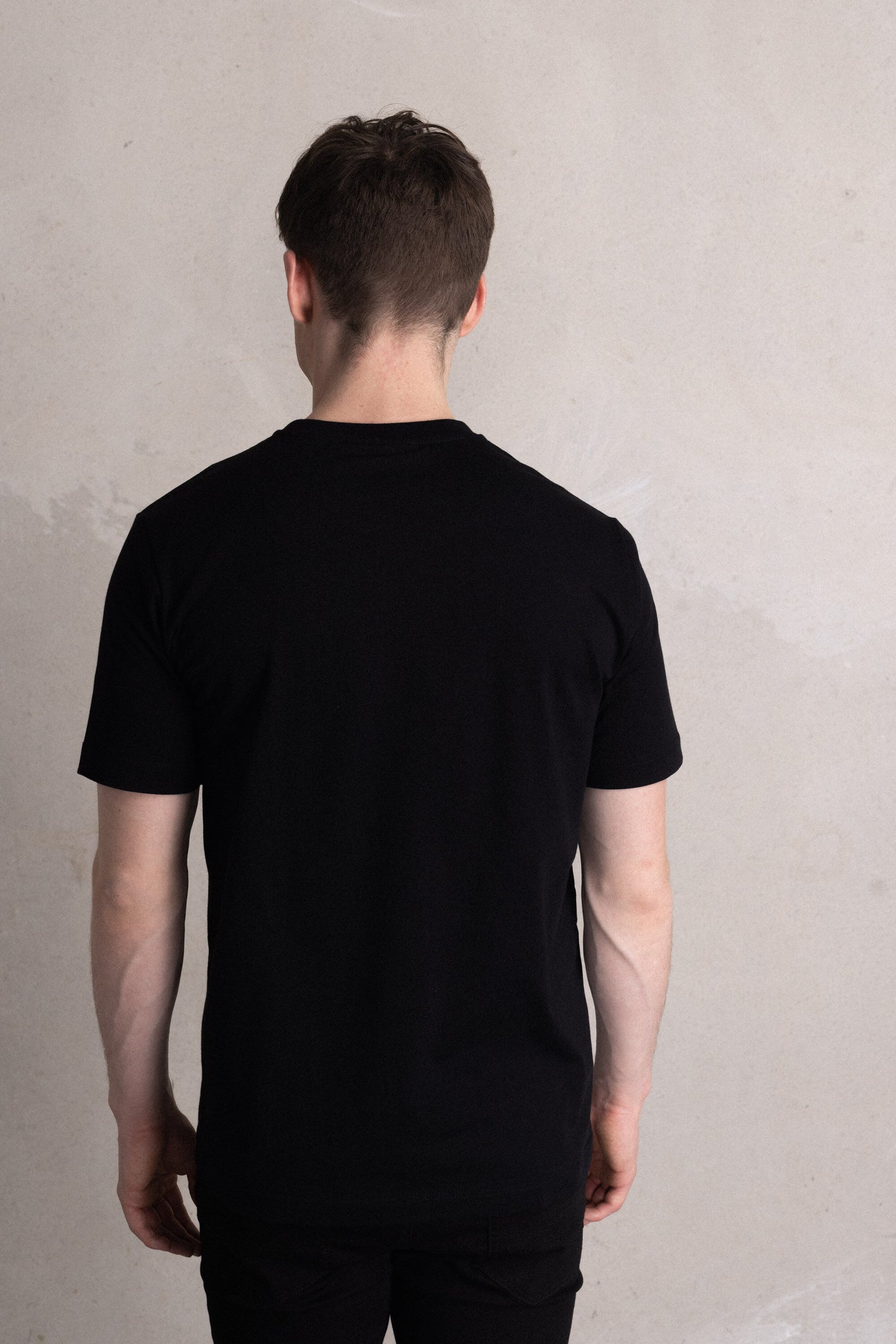 Olaf Straight Triple Neon T-Shirt Jet Black