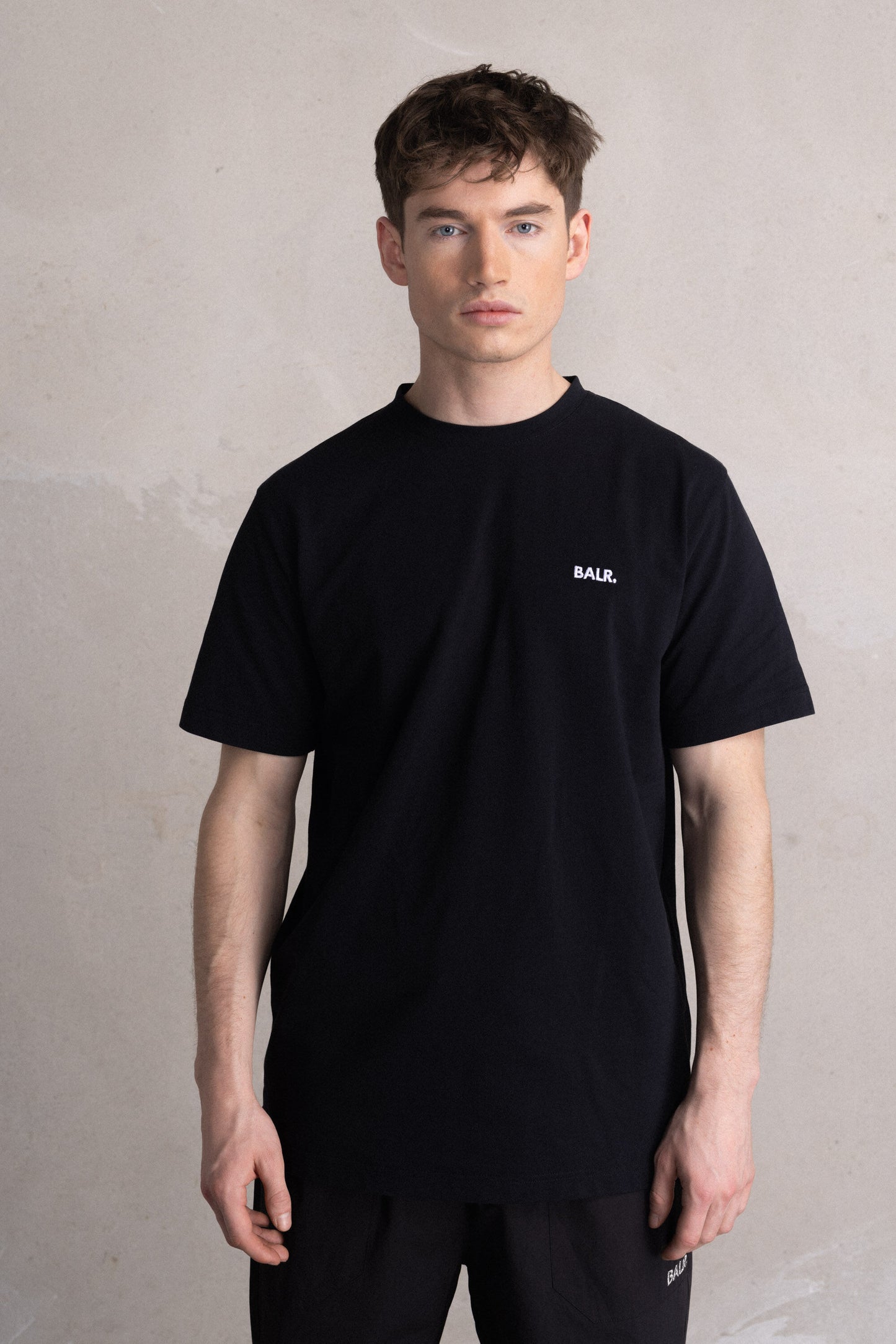 Olaf Straight Small CB Logo T-Shirt Jet Black