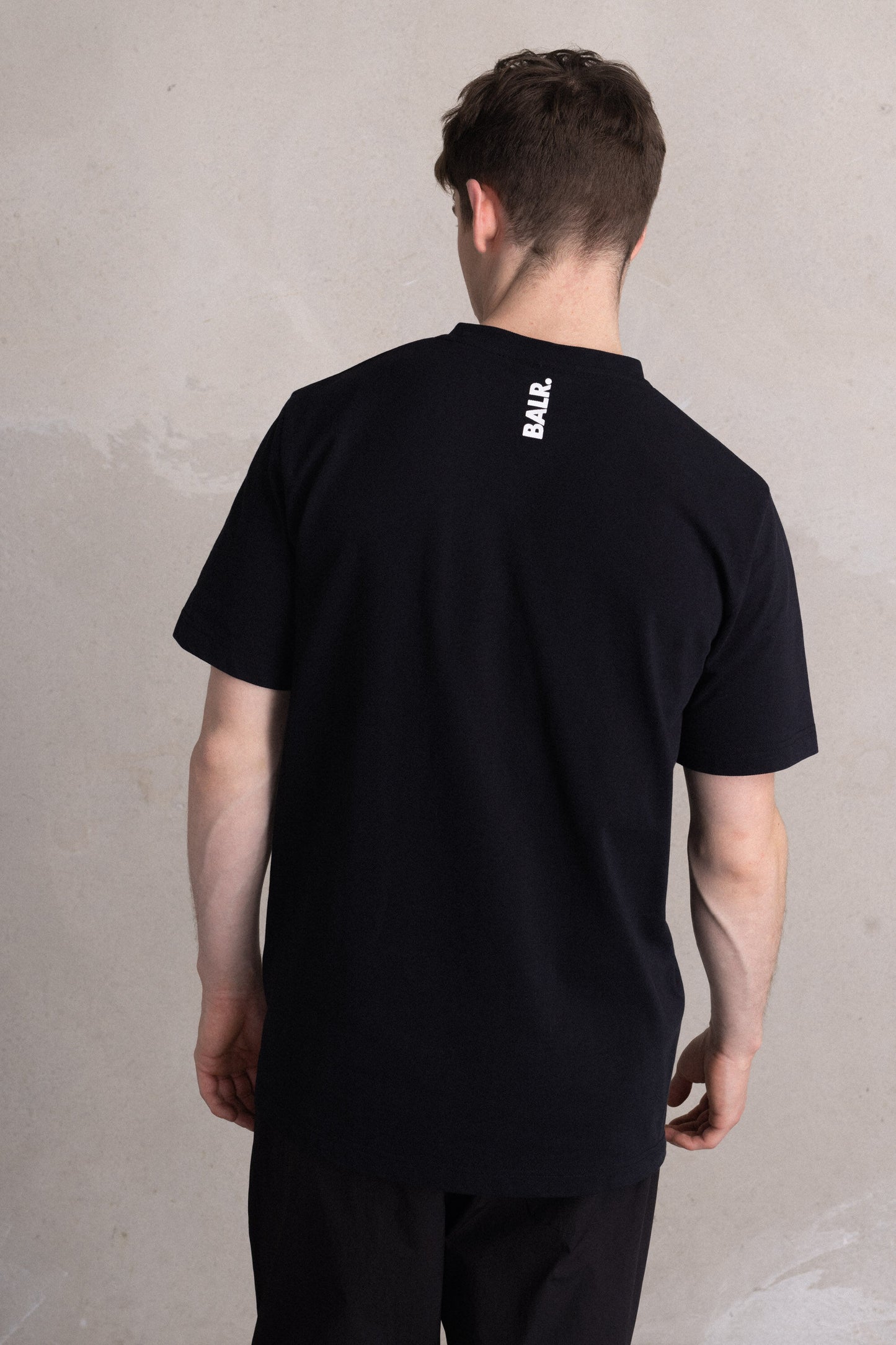 Olaf Straight Small CB Logo T-Shirt Jet Black