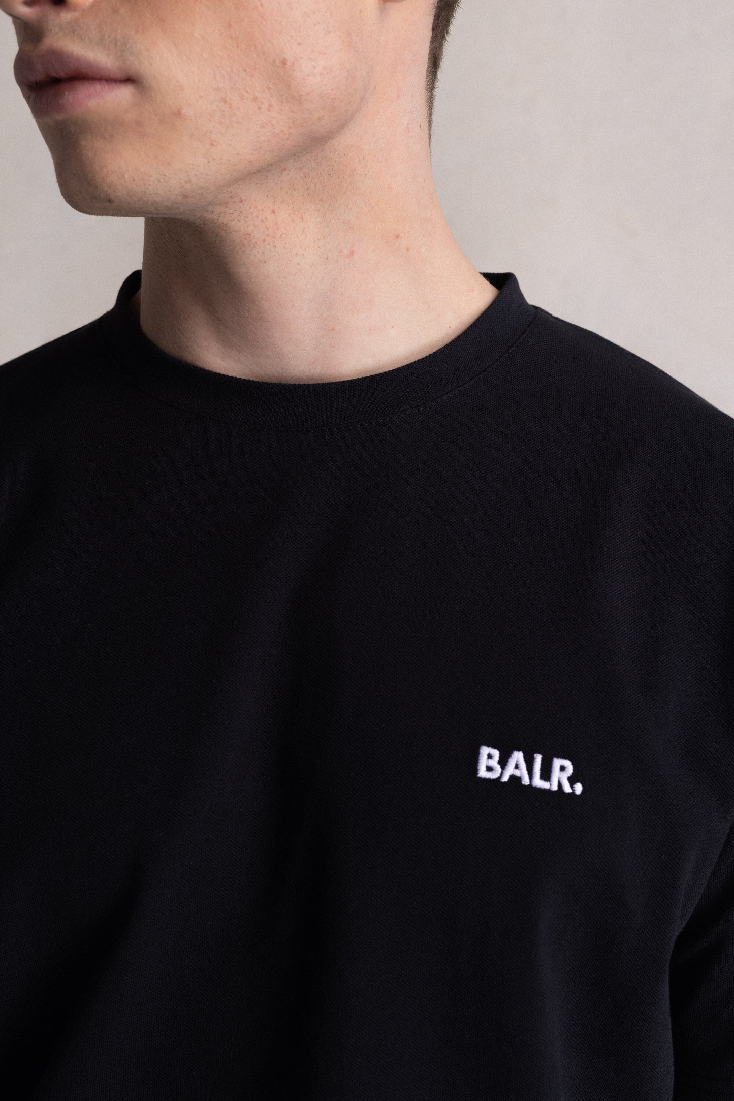 Olaf Straight Small CB Logo T-Shirt Jet Black