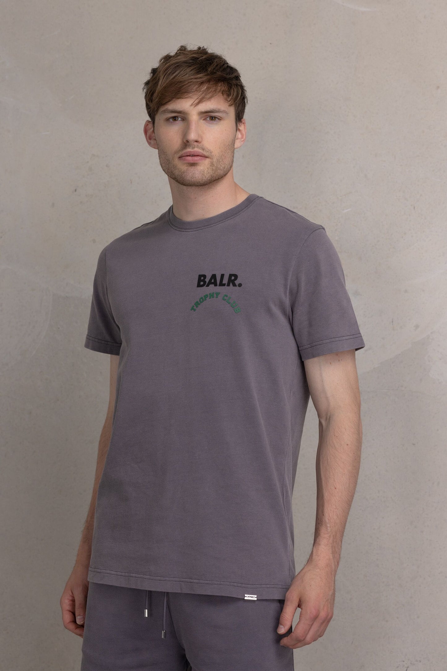 Olaf Straight Washed Trophy Club T-Shirt Asphalt Washed