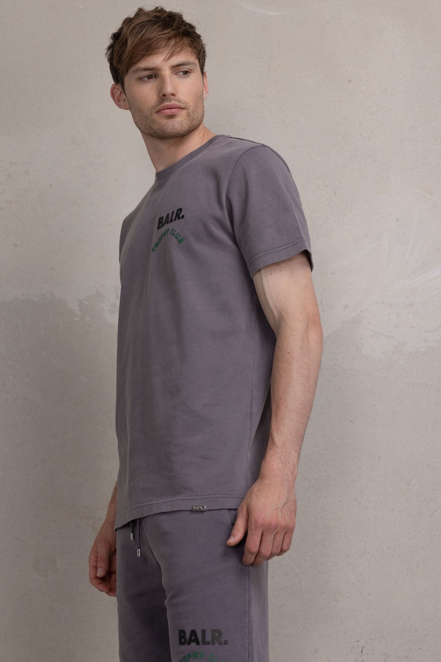 Olaf Straight Washed Trophy Club T-Shirt Asphalt Washed