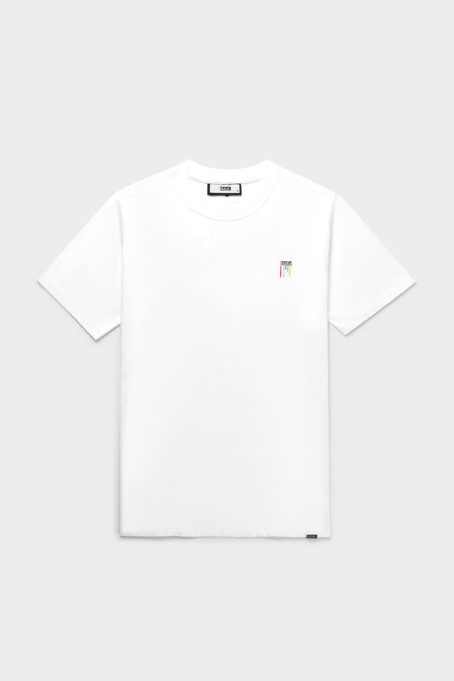 Olaf Straight Colored Letters T-Shirt Bright White
