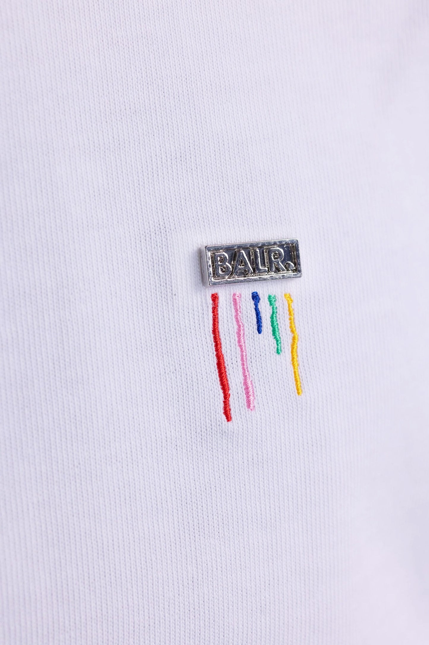 Olaf Straight Colored Letters T-Shirt Bright White