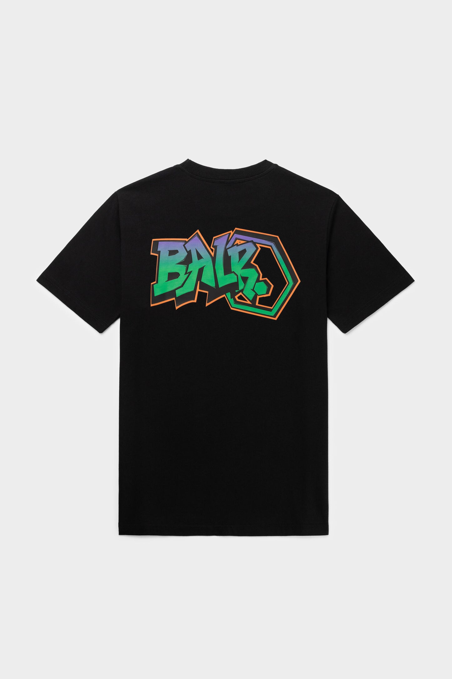 Olaf Straight Graffiti T-Shirt Jet Black