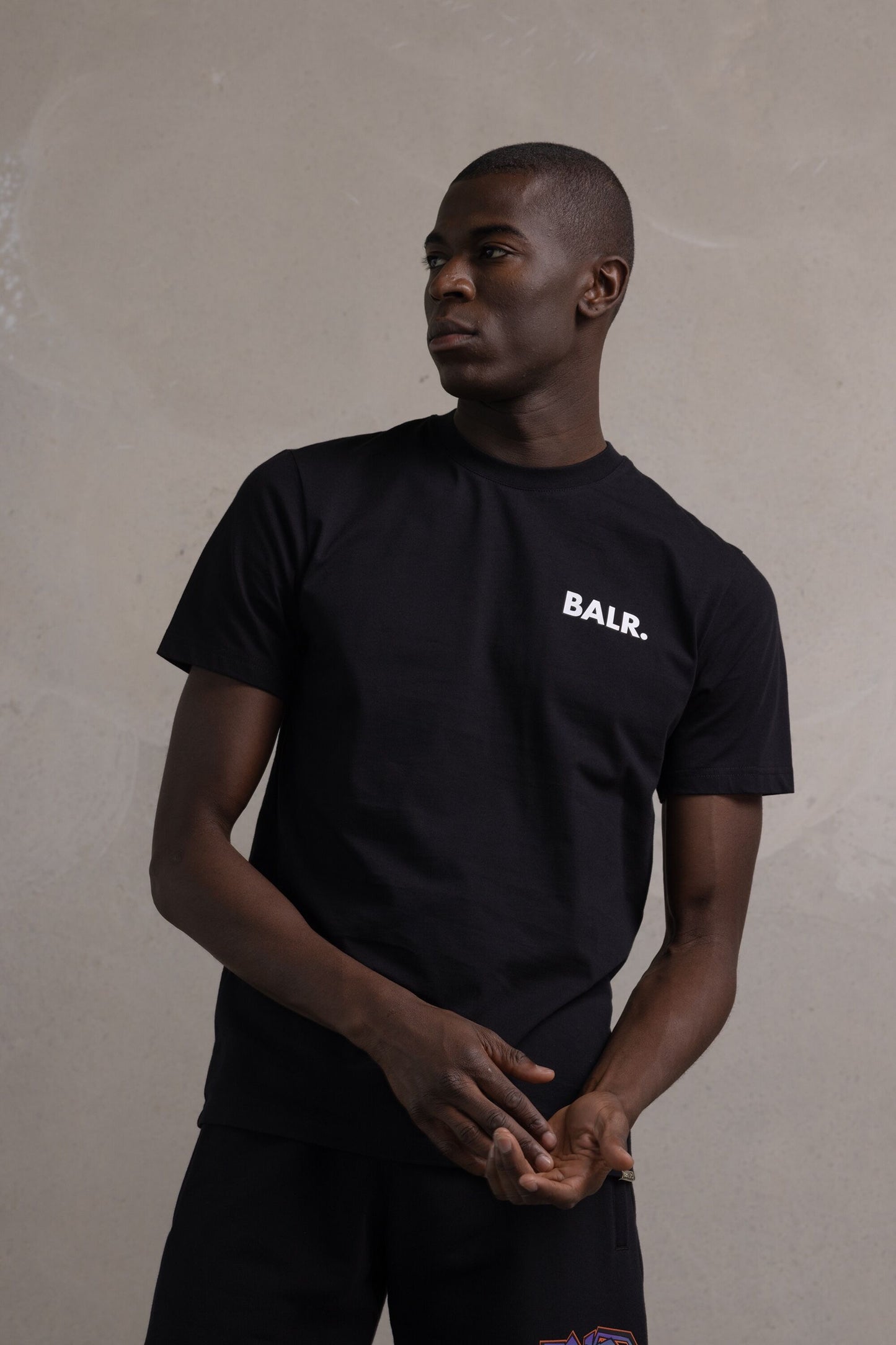 Olaf Straight Graffiti T-Shirt Jet Black