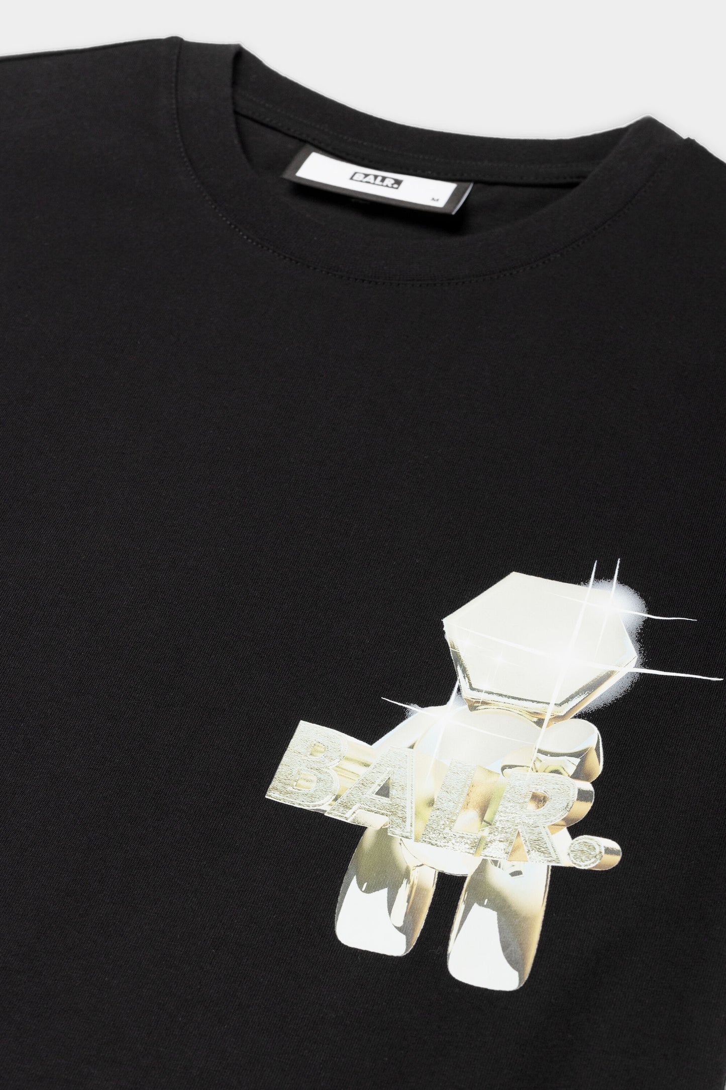 Olaf Straight Gold Doll T-Shirt Jet Black