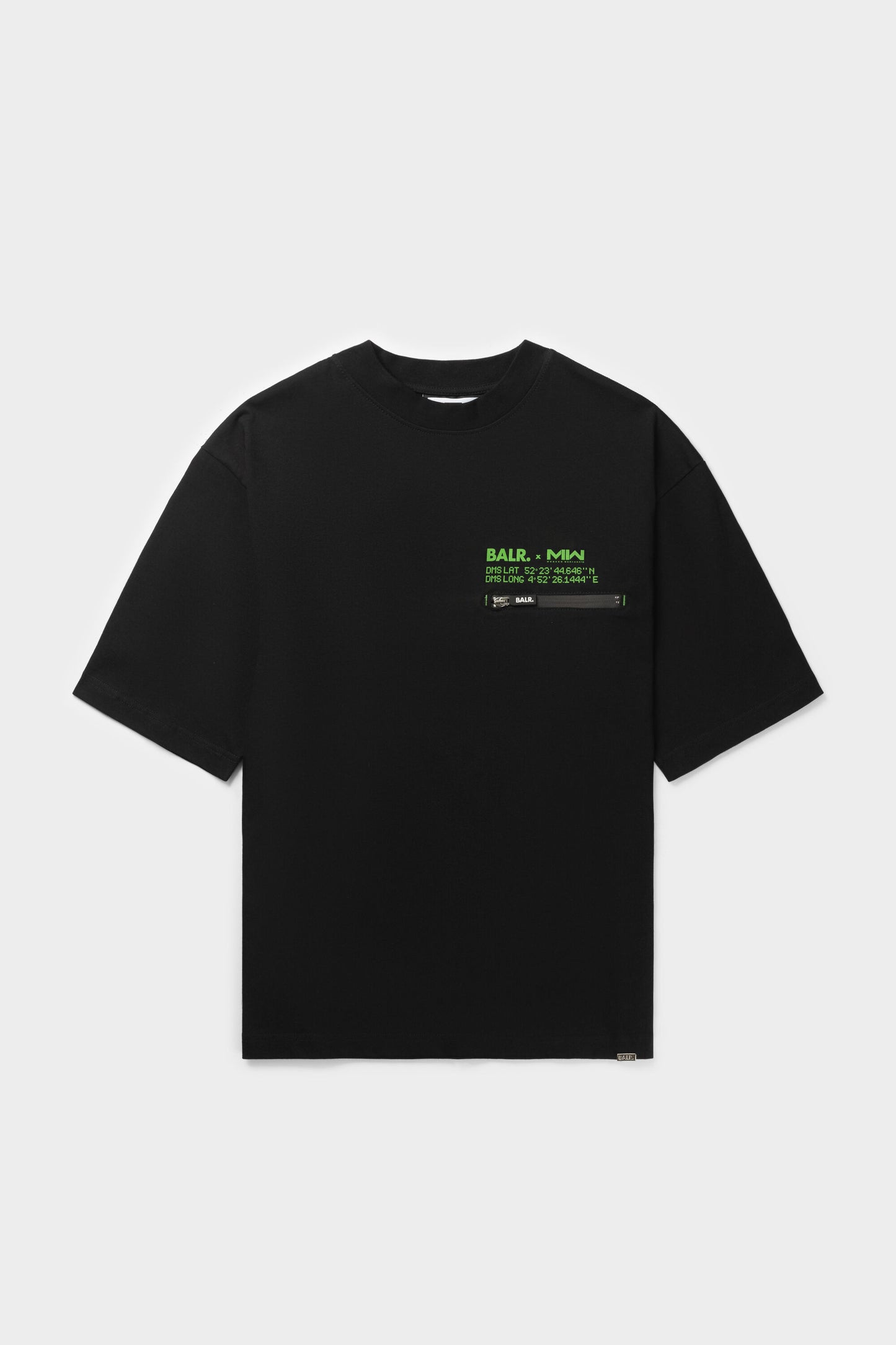 BALR. x MWII Joey Box T-Shirt Jet Black
