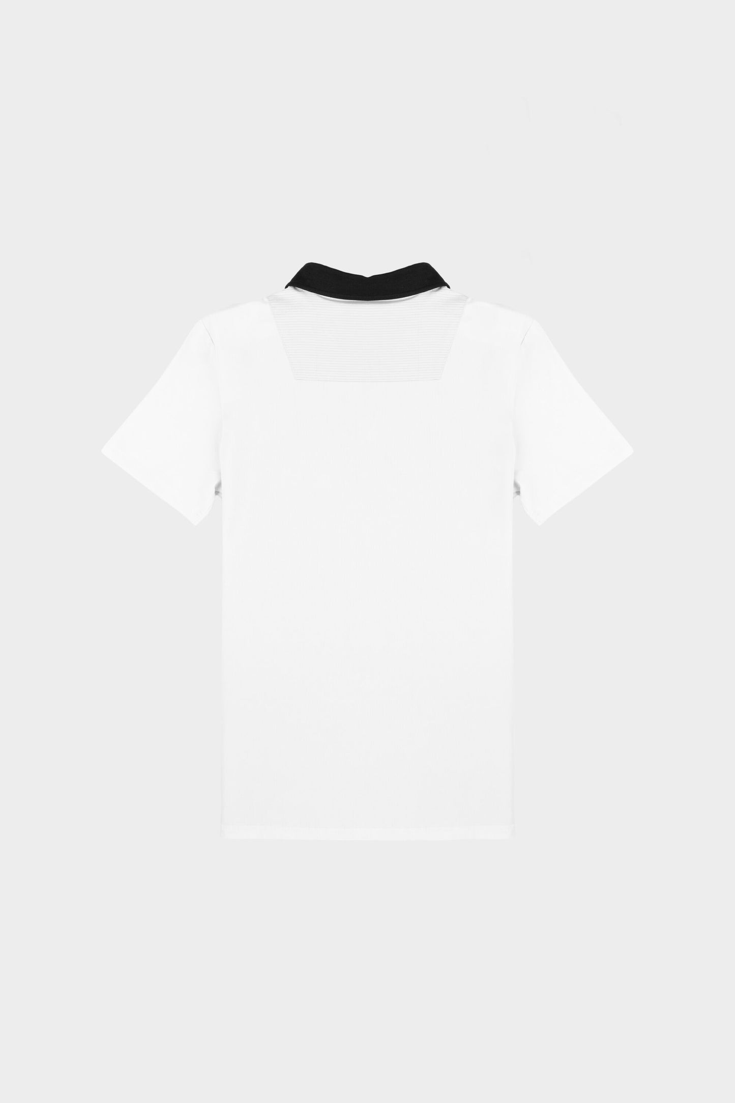 Tech Badge Straight Polo Lt Grey
