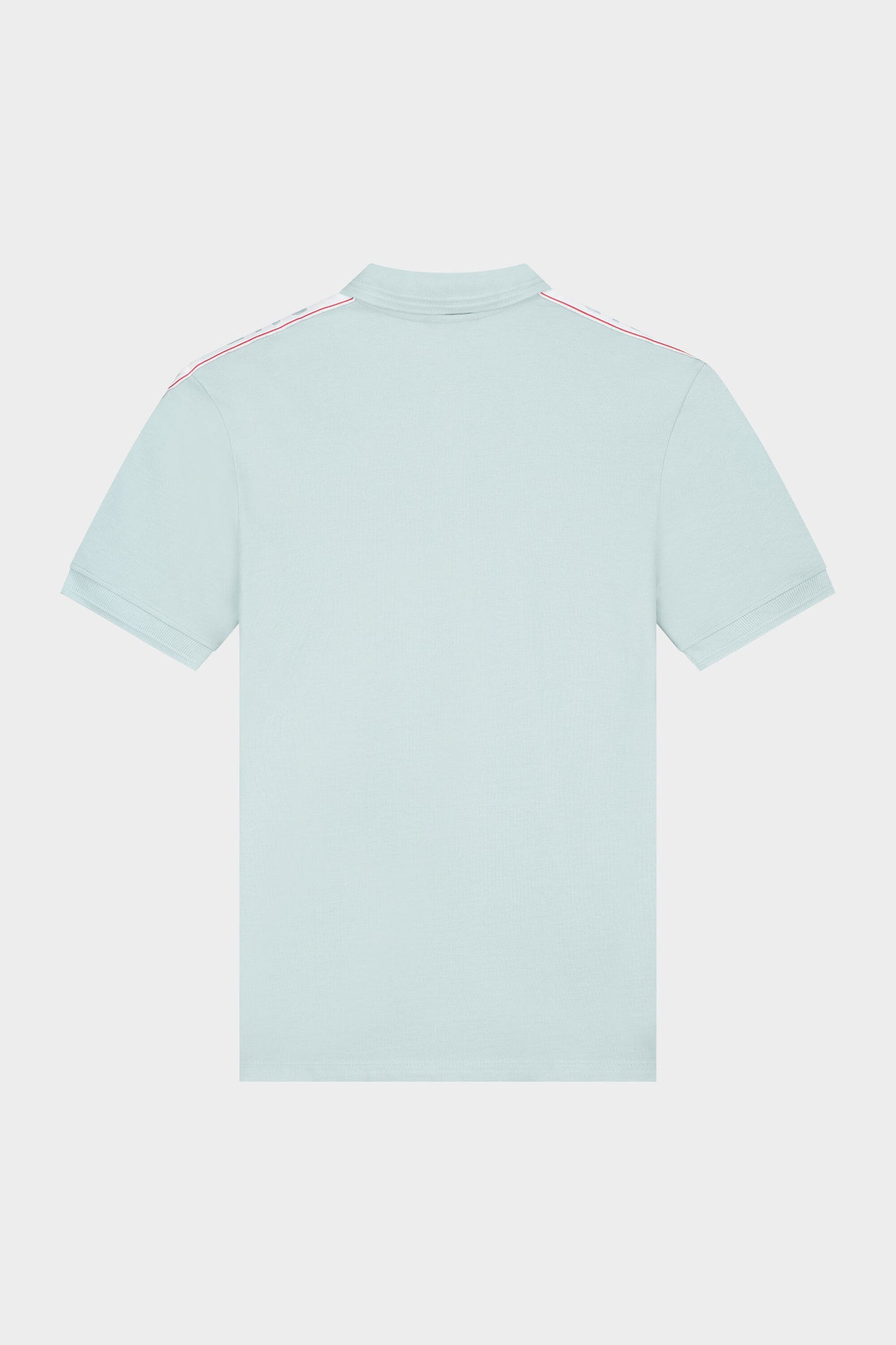 Olaf Straight Polo Repeat Tape Baby Blue