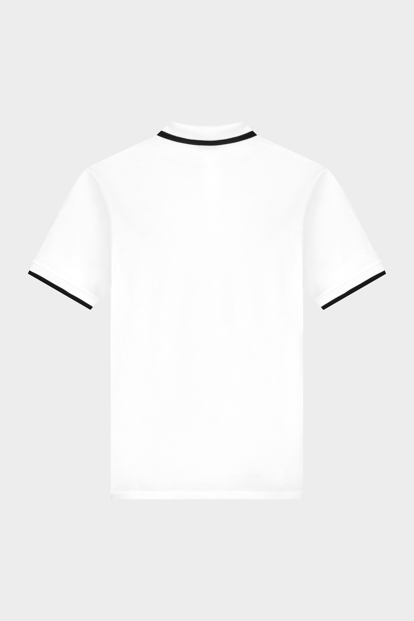 Olaf Straight Contrast Polo Bright White