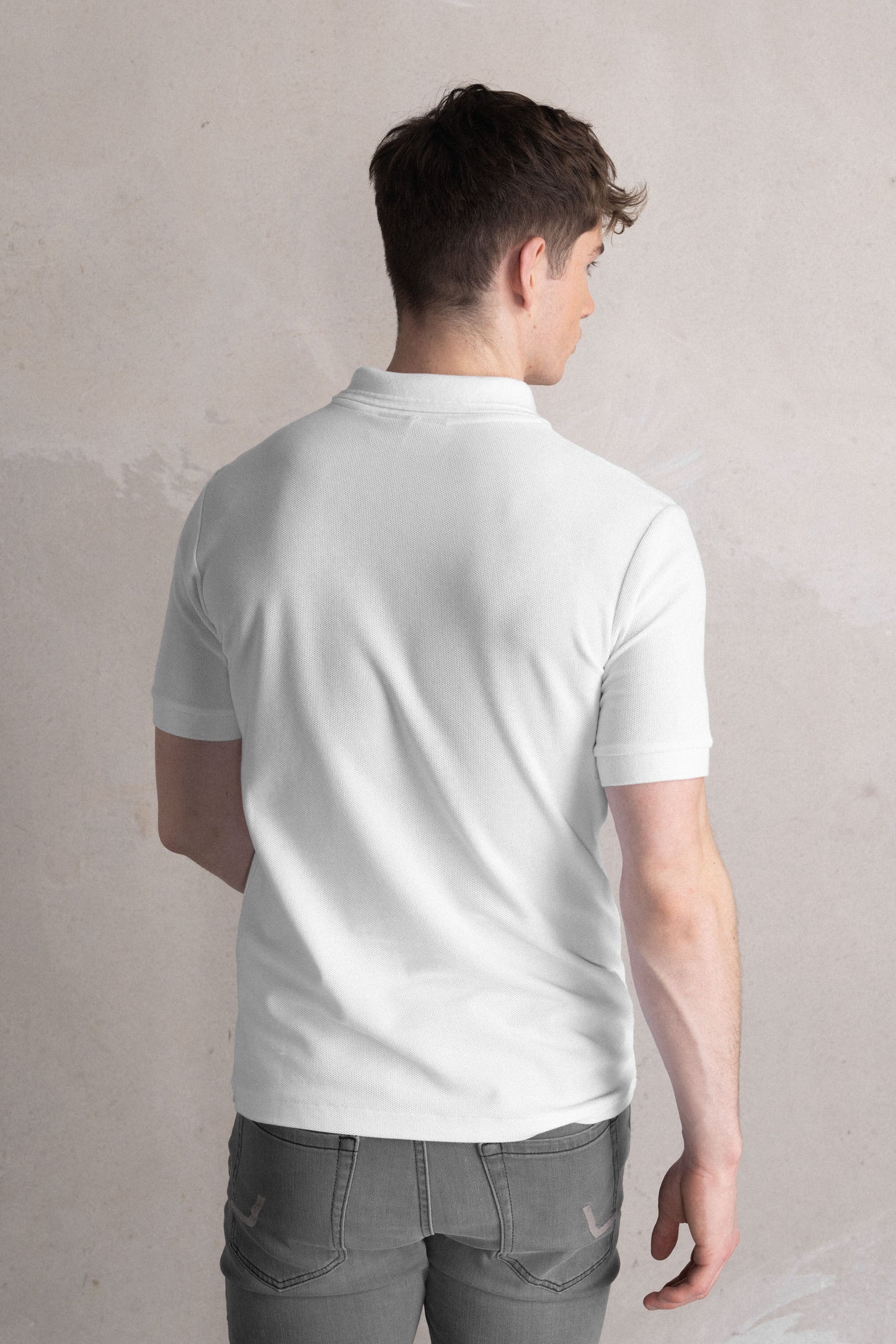 Sebastian Slim Polo Bright White