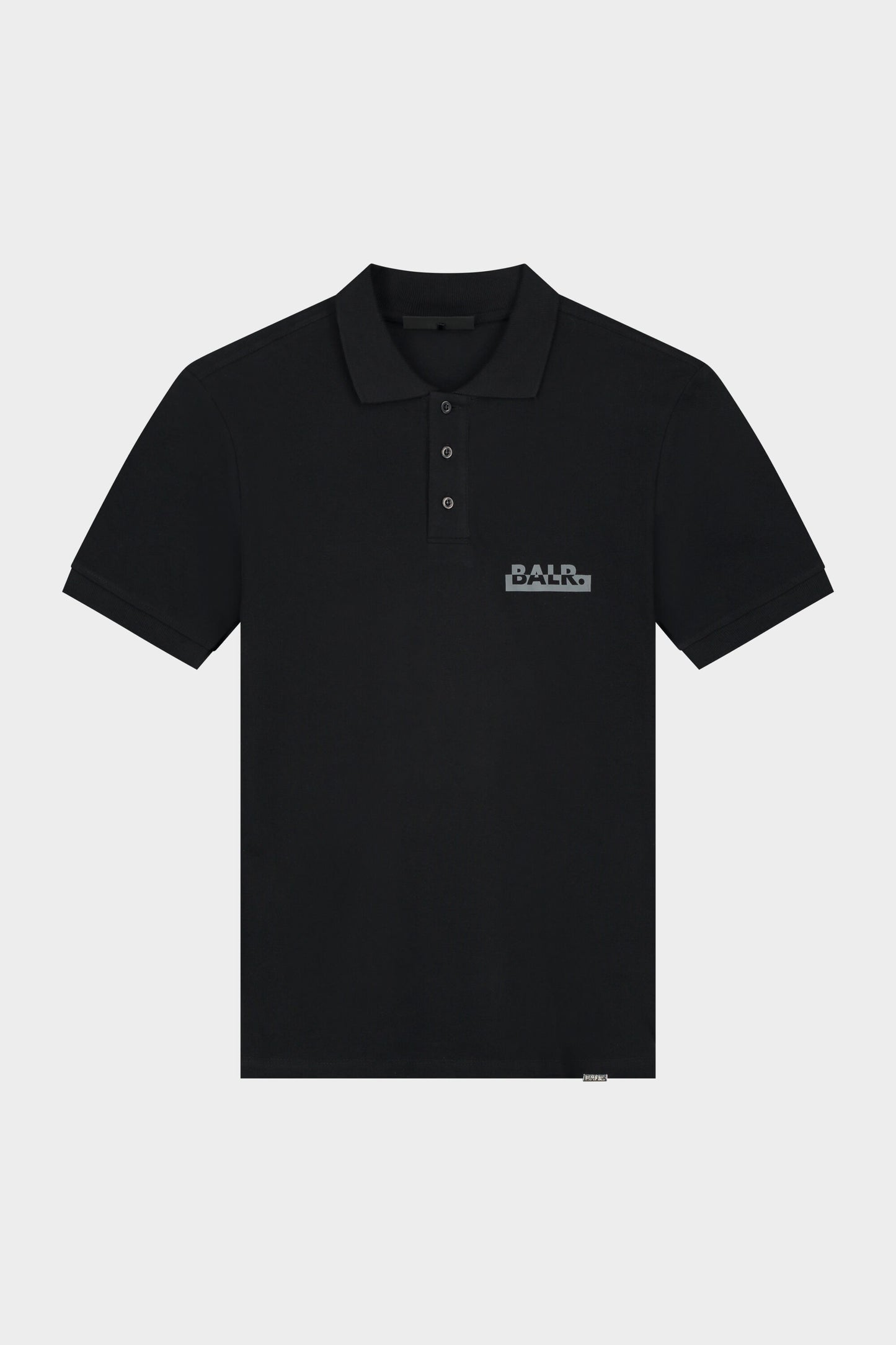 Olaf Straight BALR. Mirror Polo Jet Black