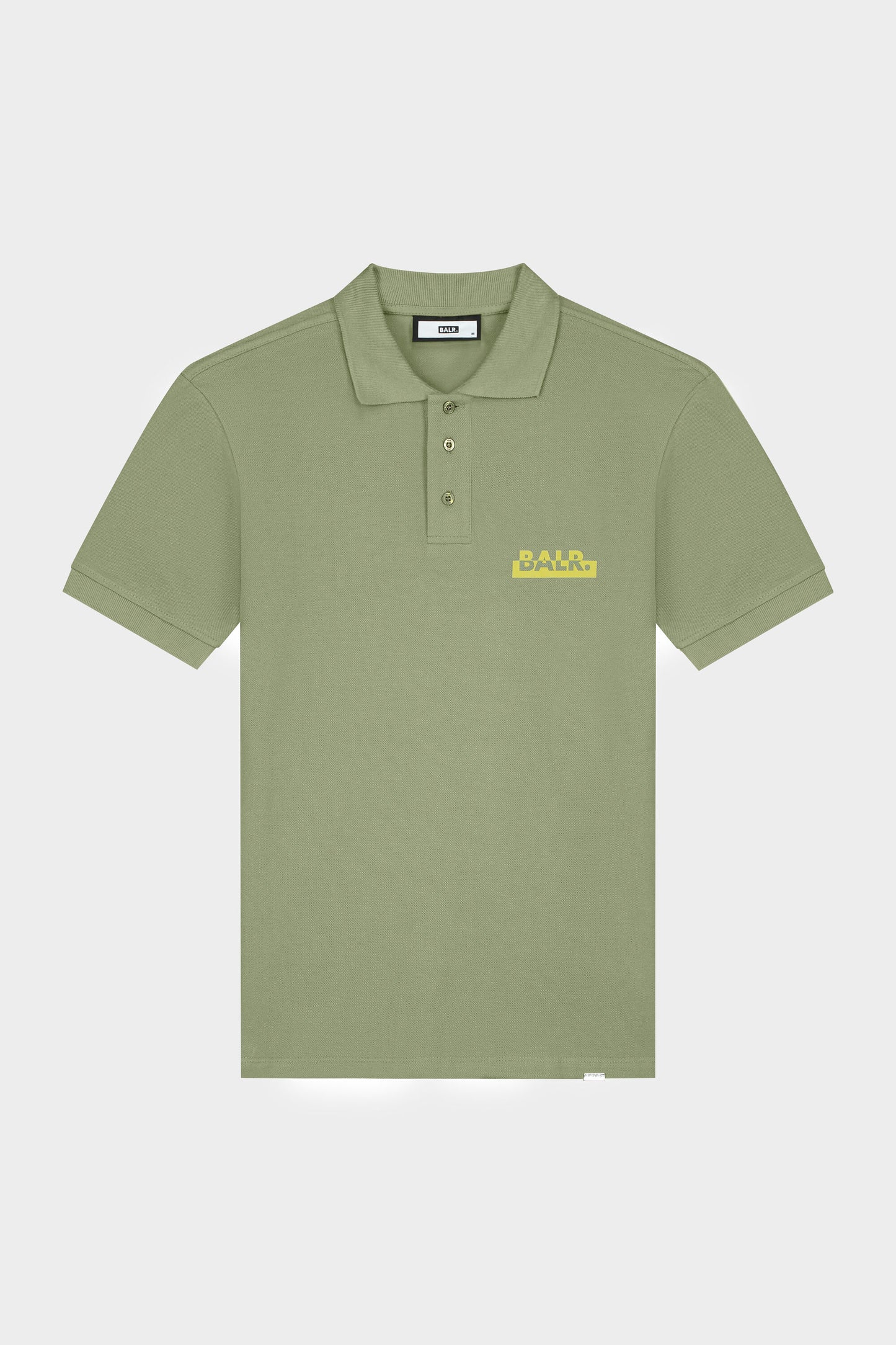 Olaf Straight BALR. Mirror Polo Oil Green