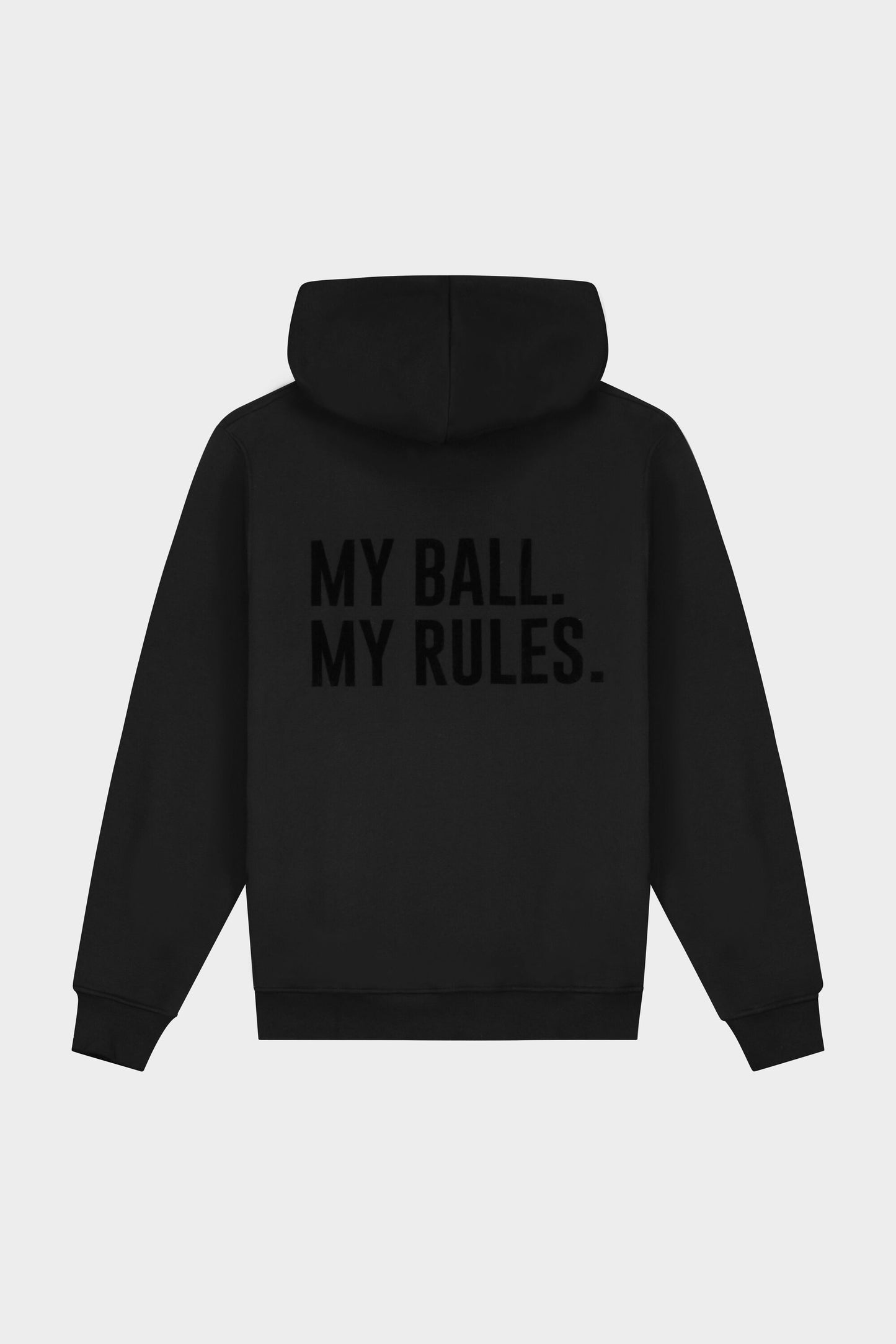 Olaf Straight Hoodie Rules Flock Black/Black