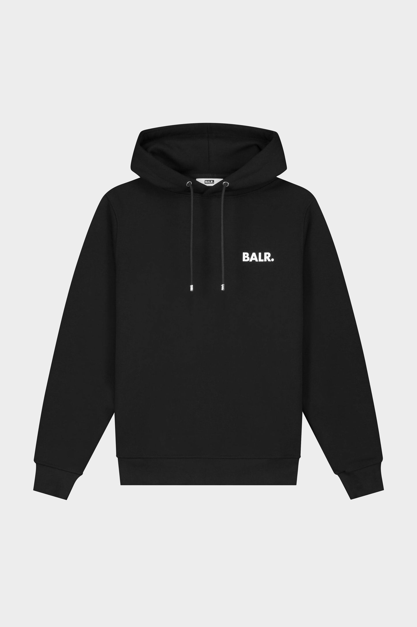 Olaf Straight Hoodie Rules Flock Jet Black
