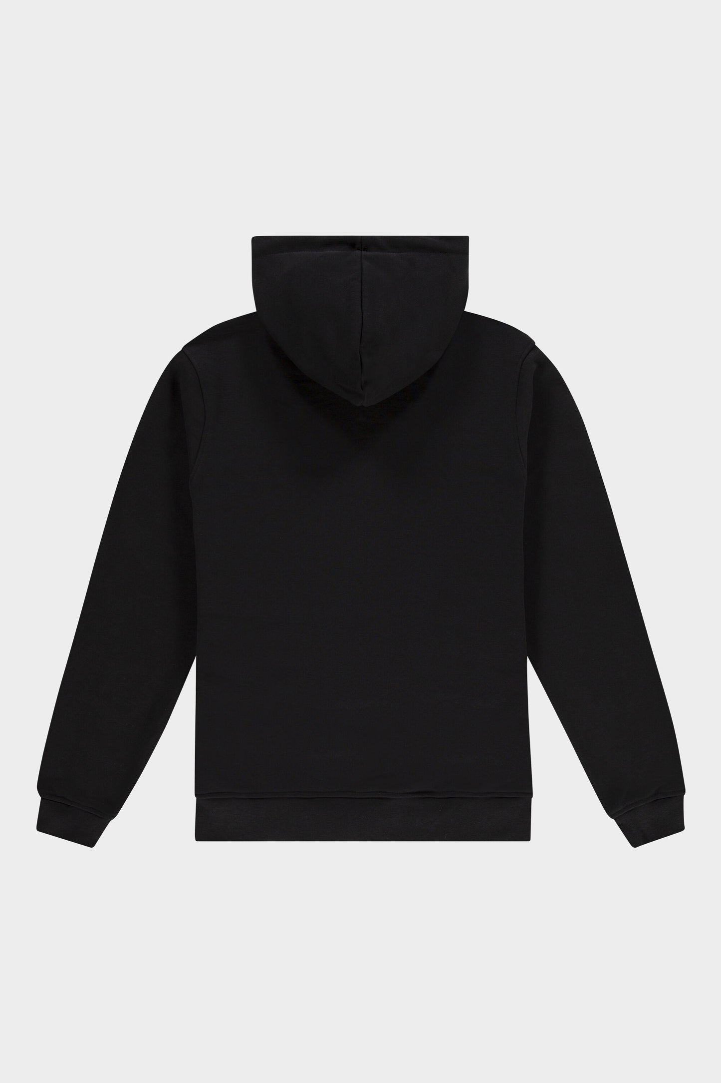 BALR. Straight Hoodie Club Logo Jet Black