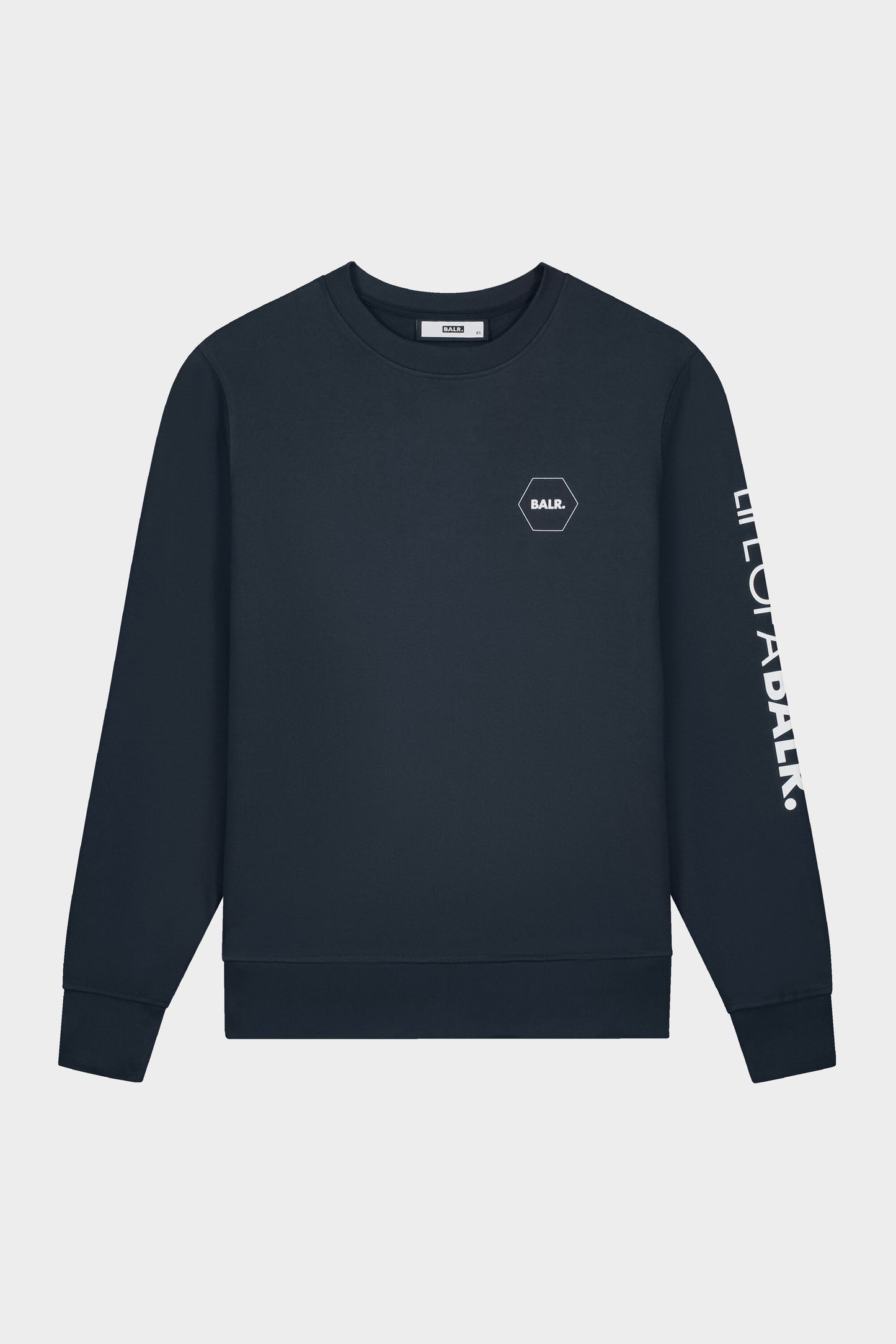 Hexagon LOAB Straight Crewneck Navy Blazer