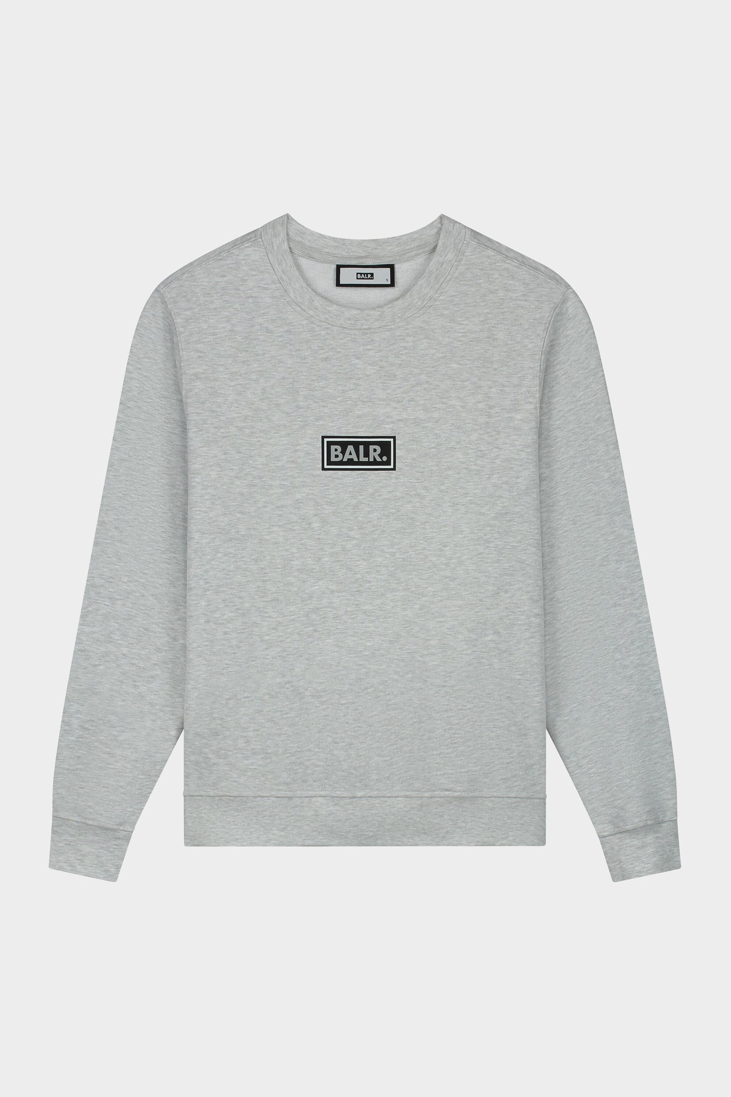 Club Silver Straight Crewneck Lt Grey Heather