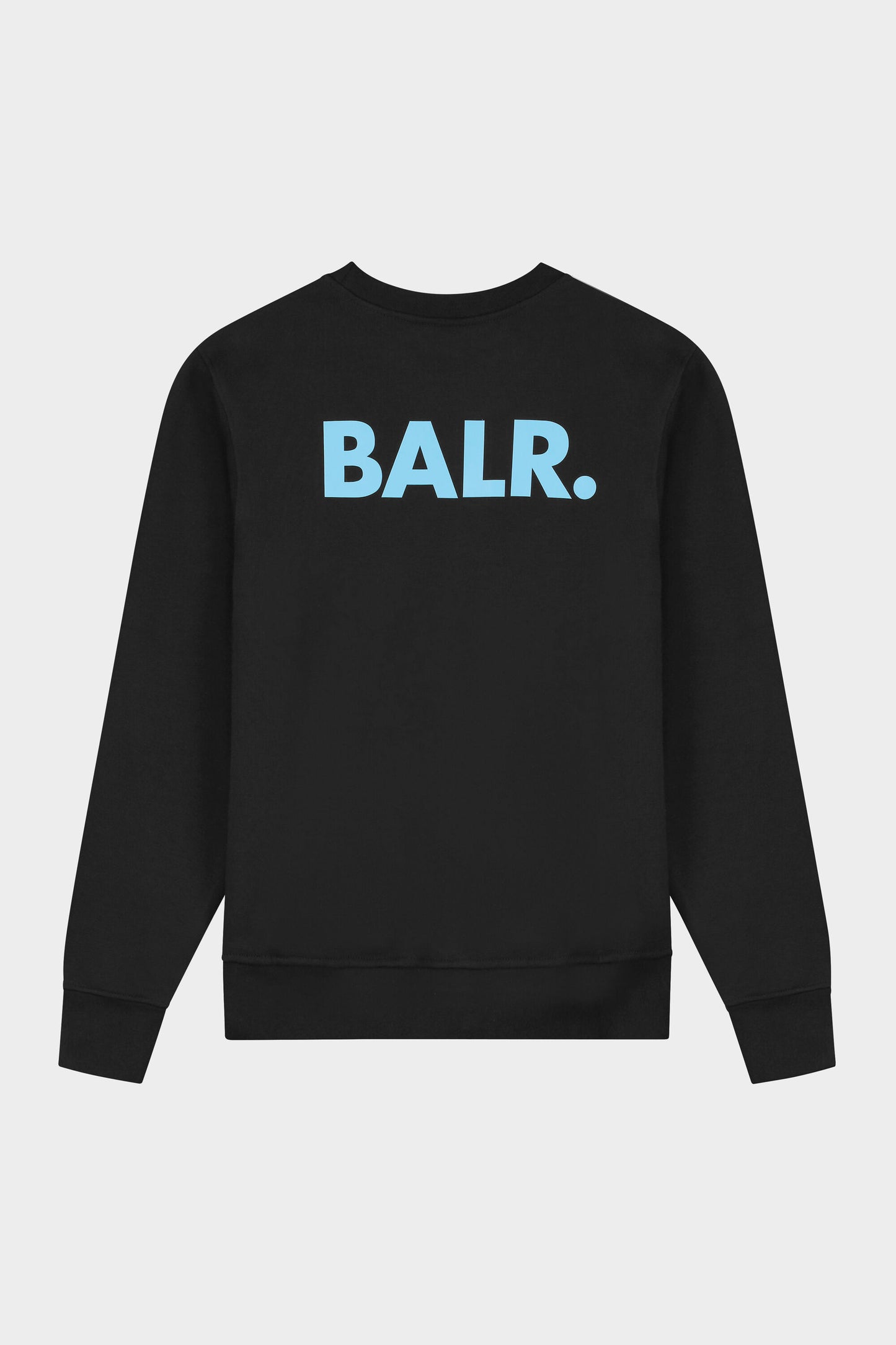 Quote Straight Crewneck Black/Blue