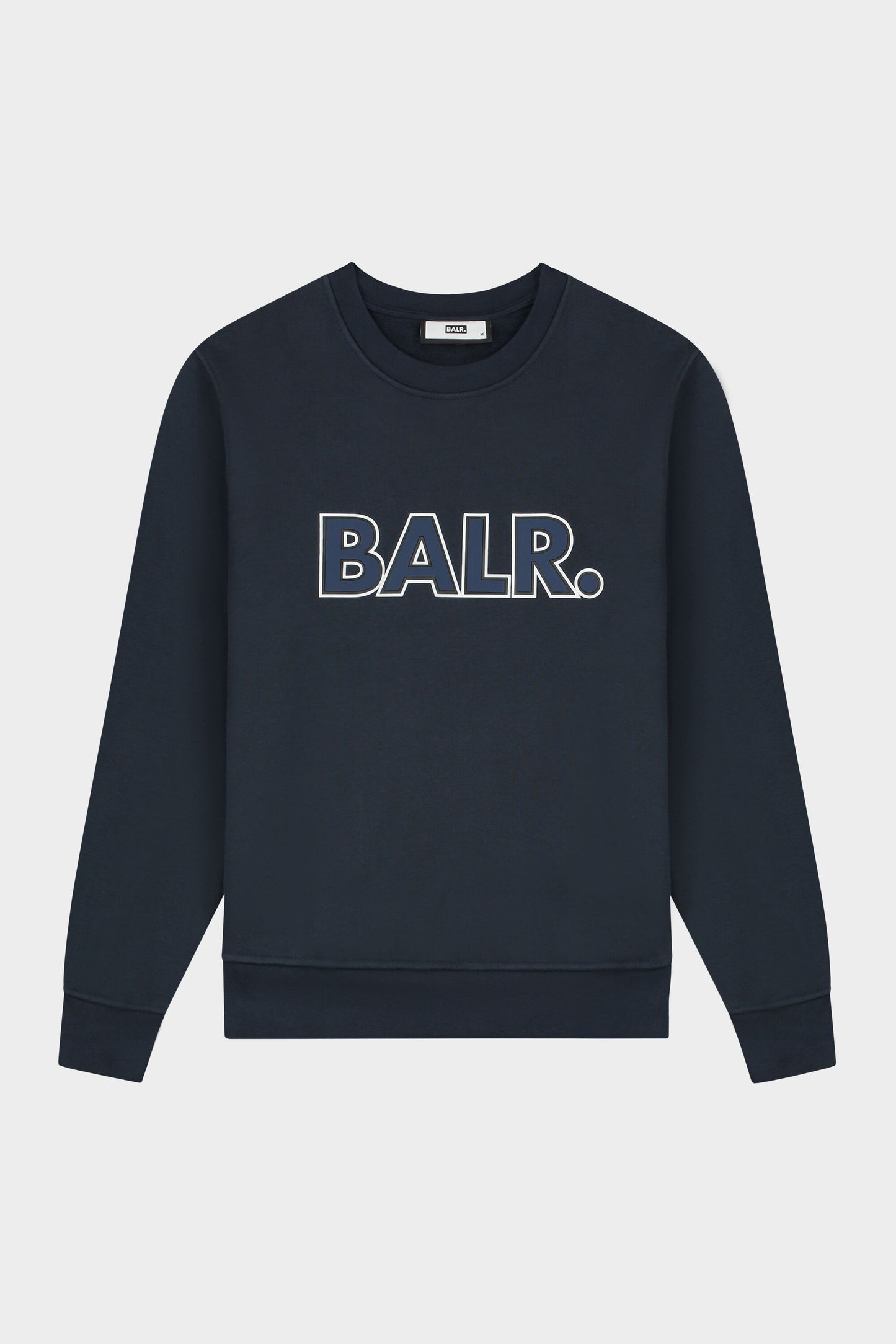 Olaf Straight Seasonal Brand Crewneck Navy Blazer