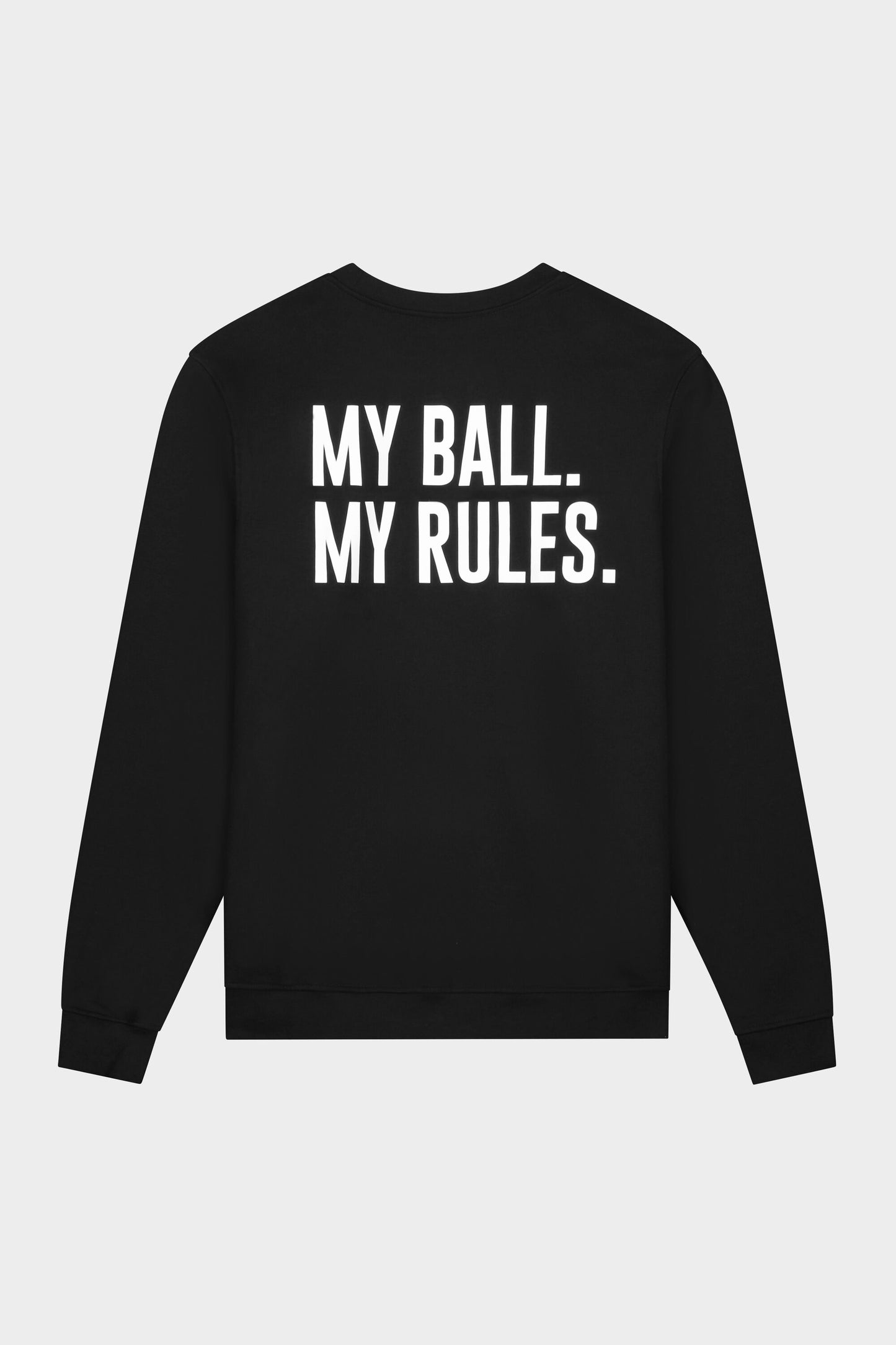 Olaf Straight Crewneck Rules Jet Black