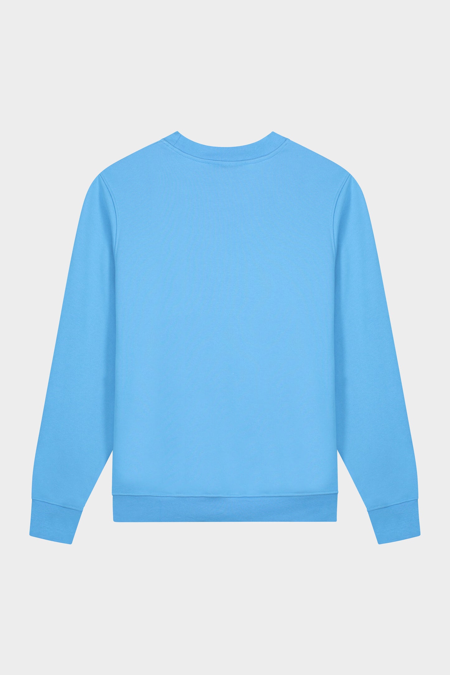 Olaf Straight BALR. Horizontal Crewneck Azure Blue