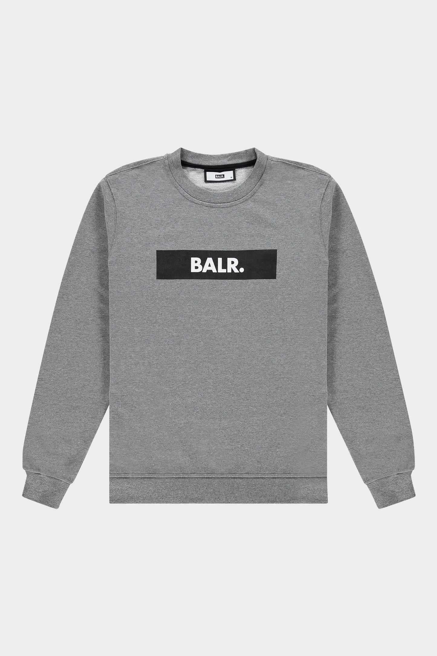 BALR. Straight Crewneck Club Dk Grey Heather