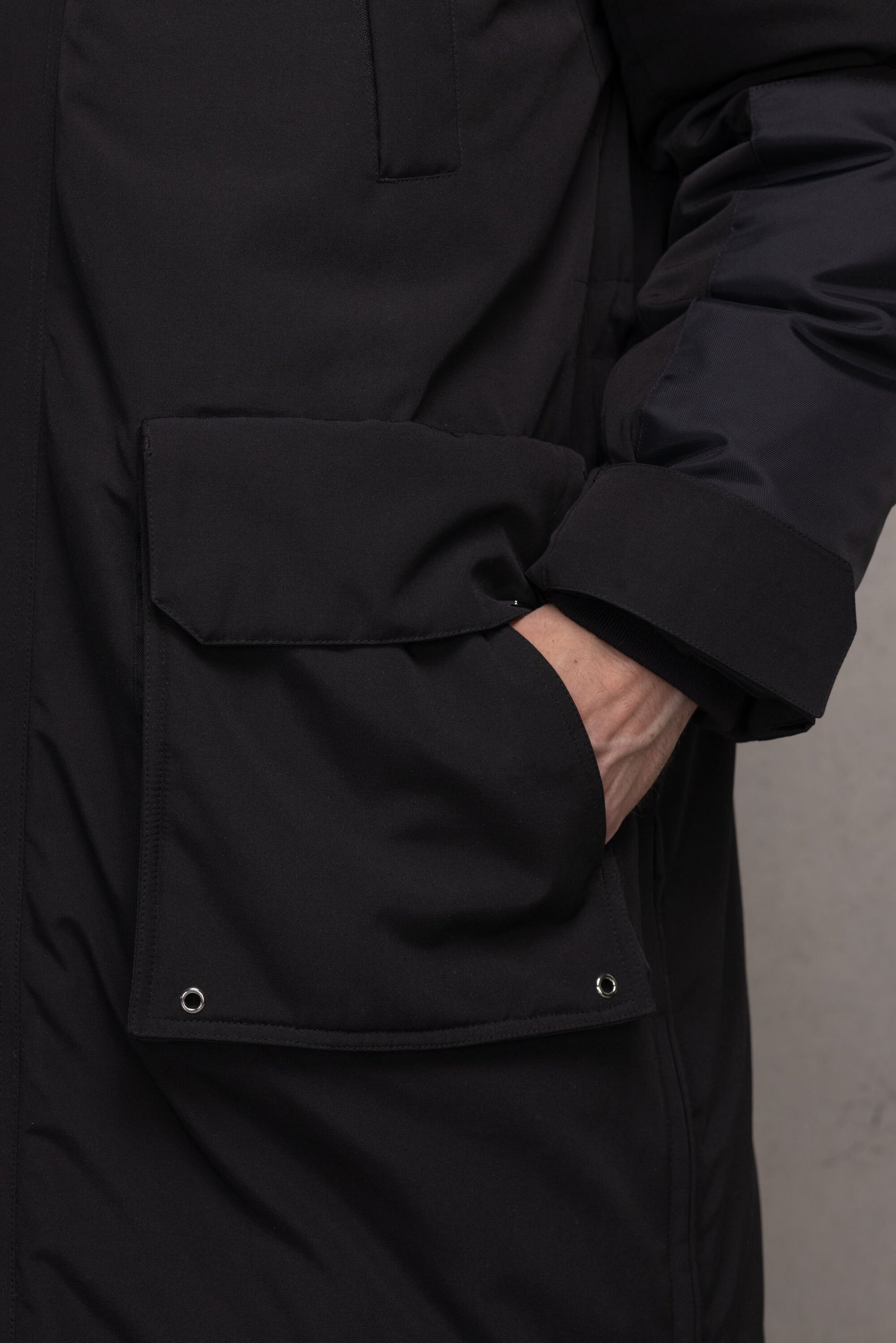 Elijah Down Parka Jet Black