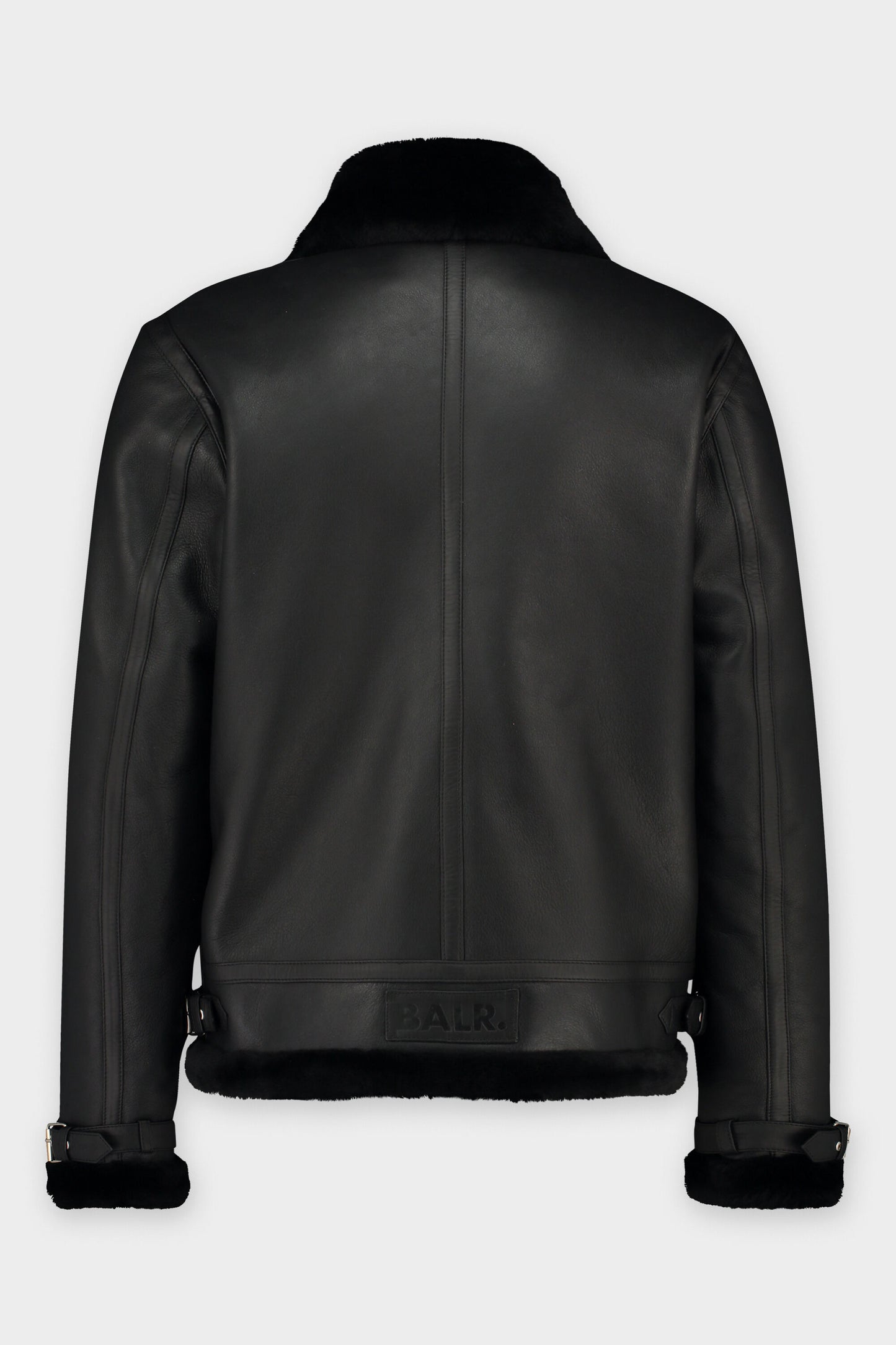 Shearling Regular Jacket Jet Black