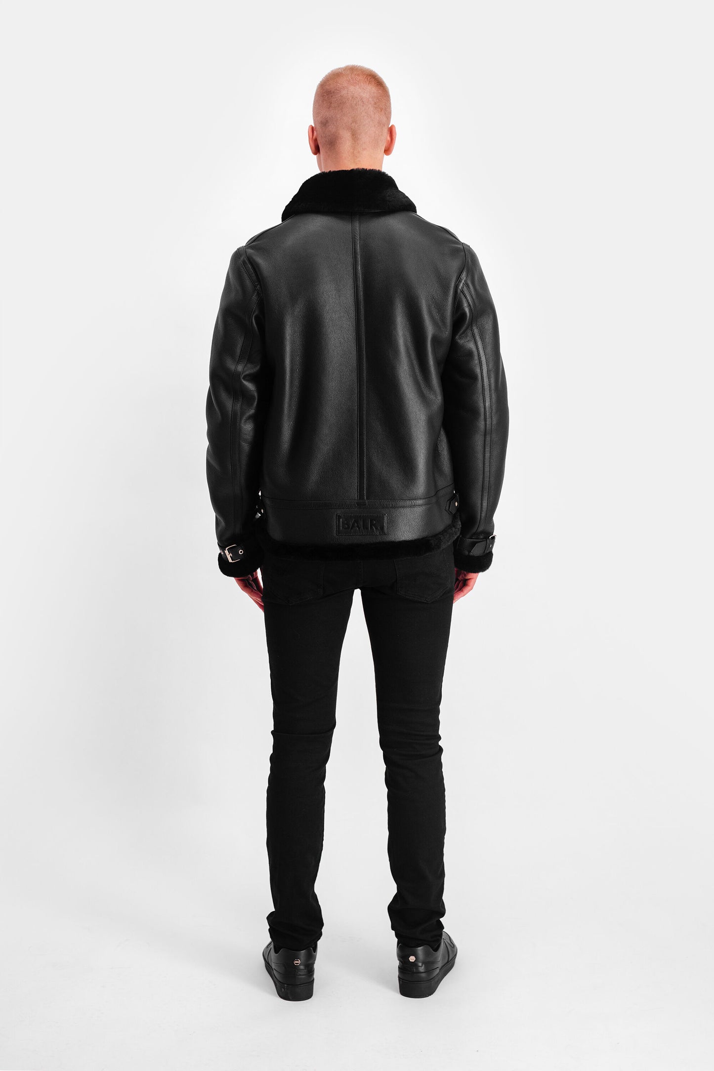Shearling Regular Jacket Jet Black