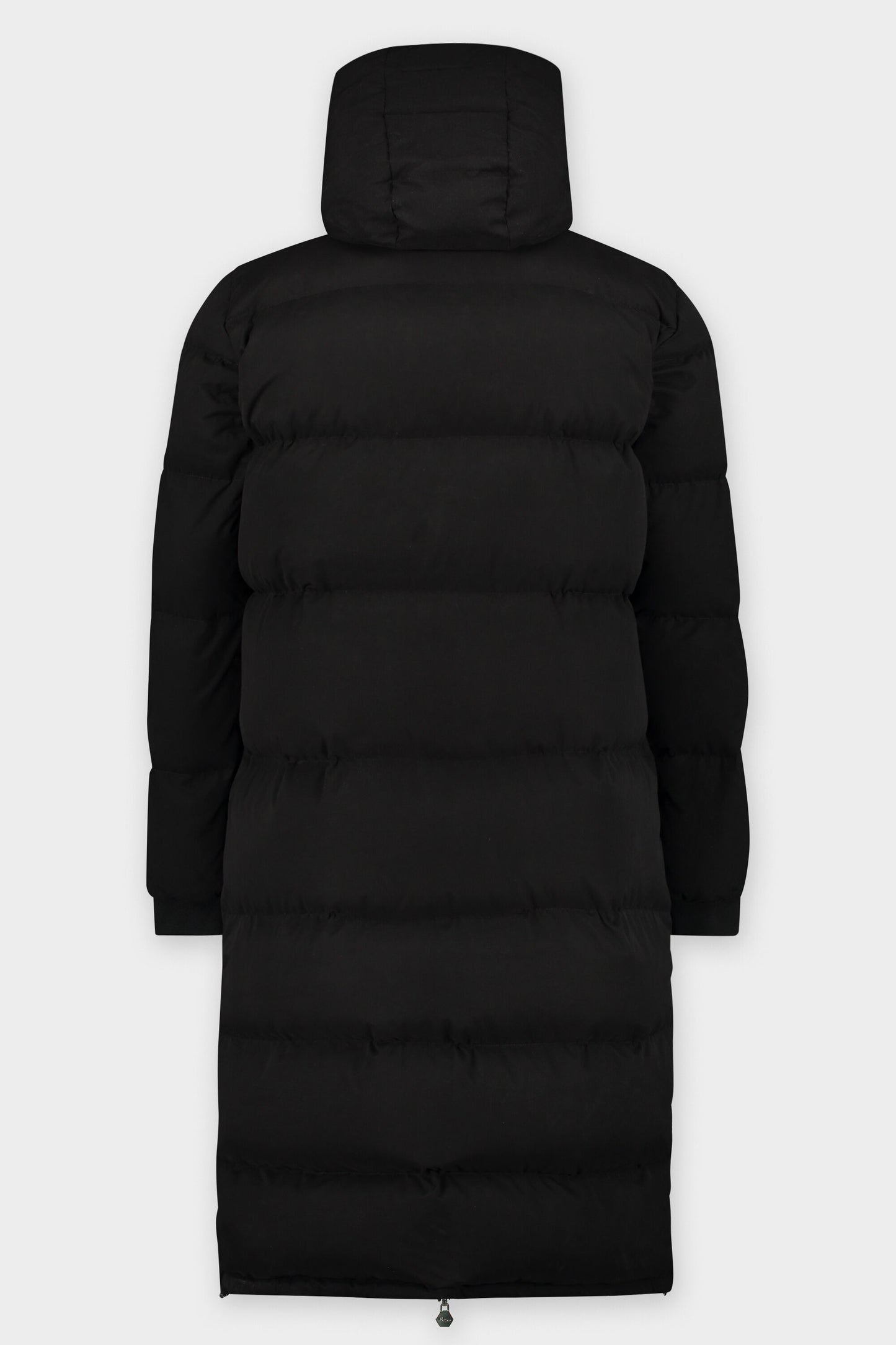 Gerald Long Down Puffer - ISHU Jet Black