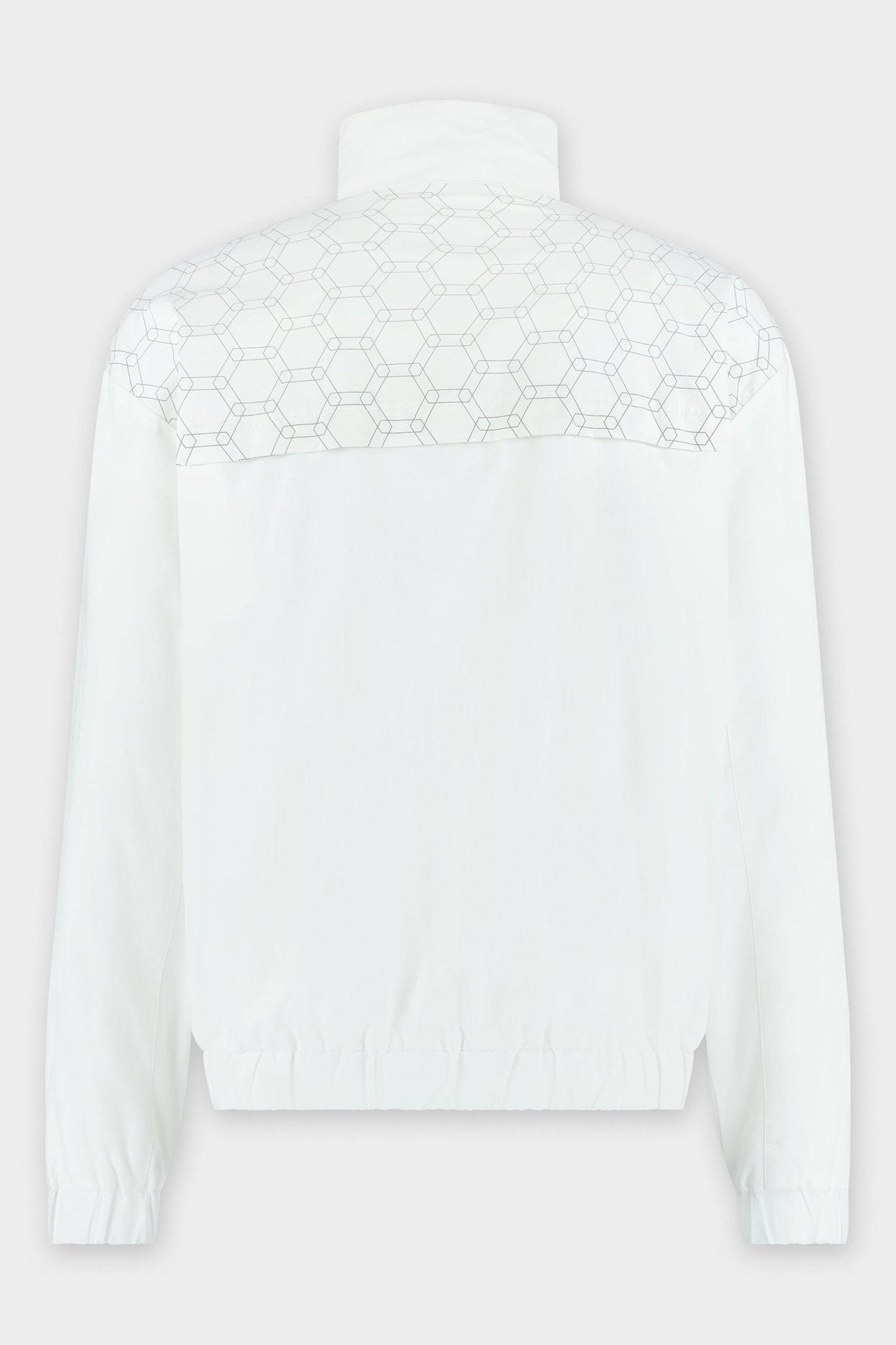 Gus Oversized Crepe Jacket Egret