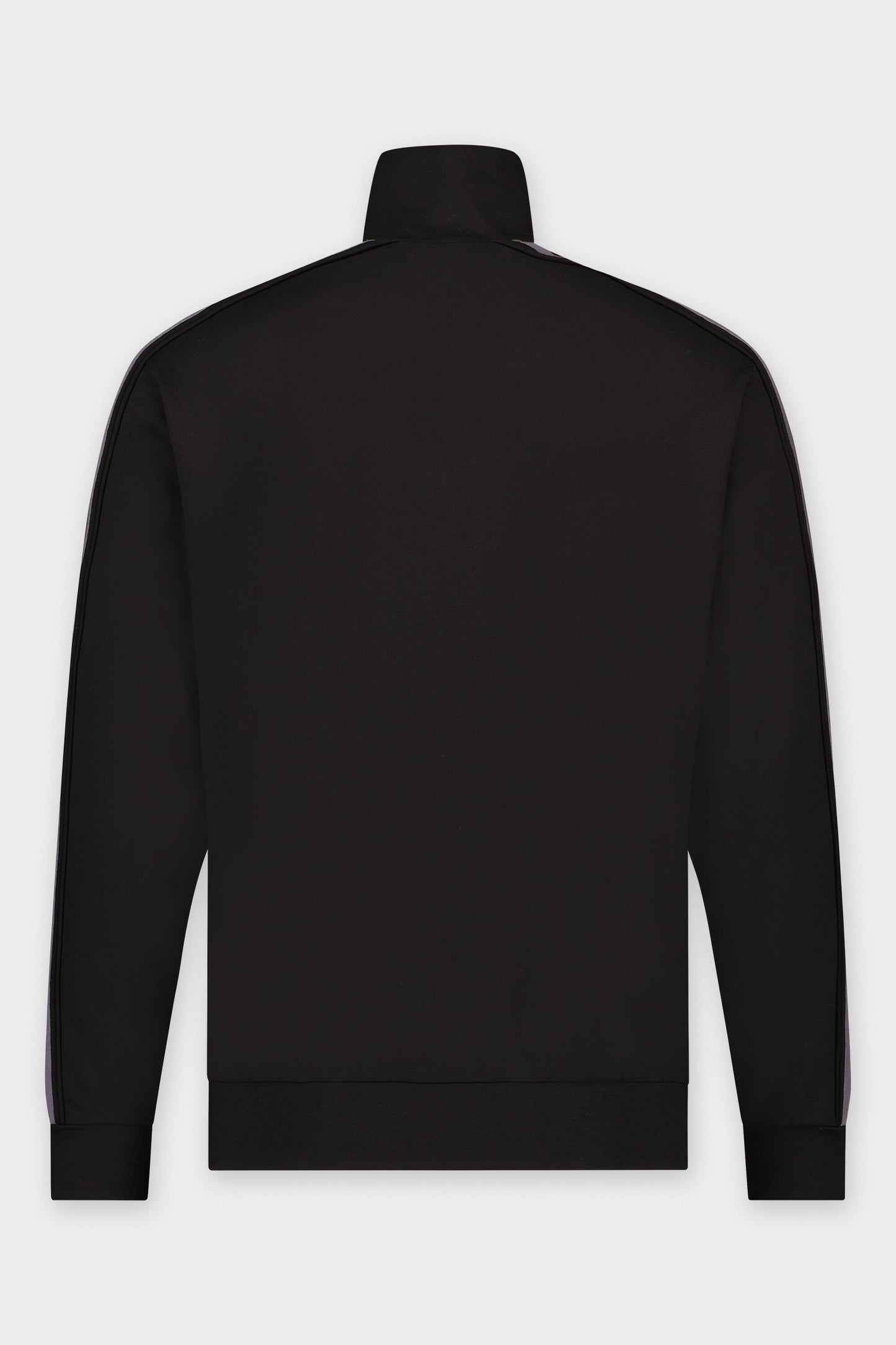 Louis Slim Crossing Tape Track Jacket Jet Black