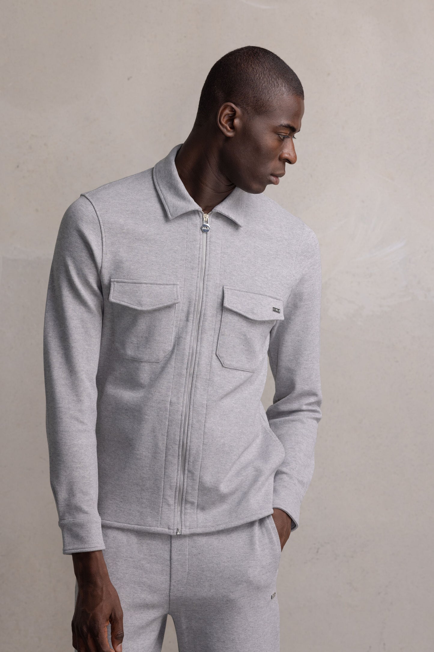 Billy Classic Vest Grey Melange