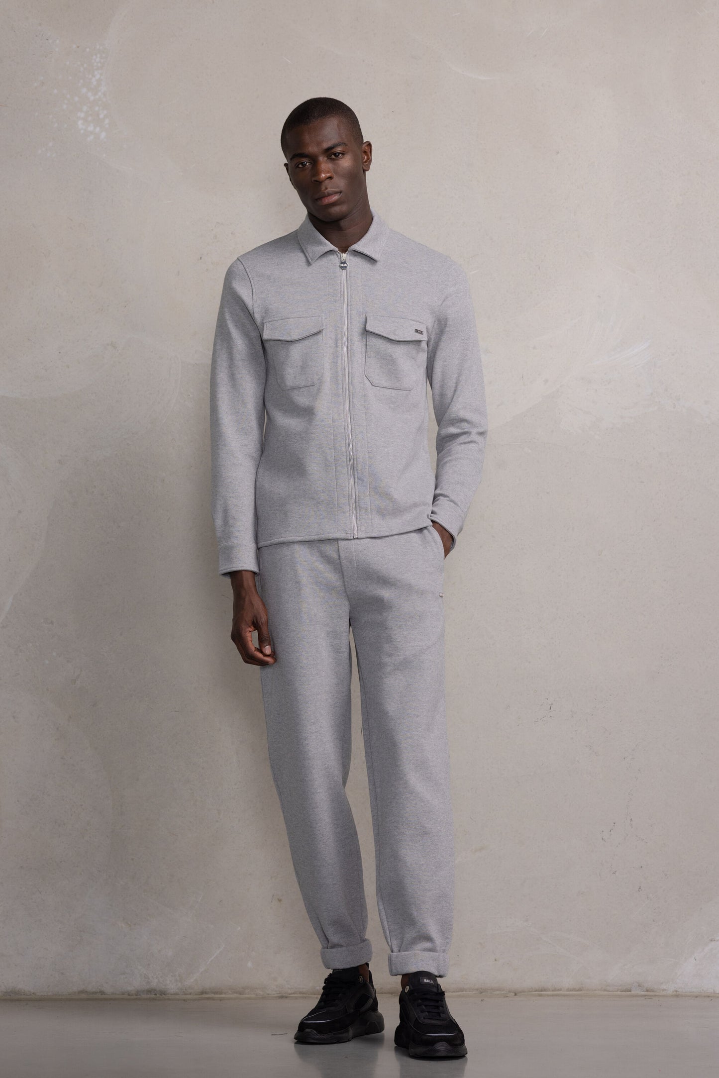 Billy Classic Vest Grey Melange