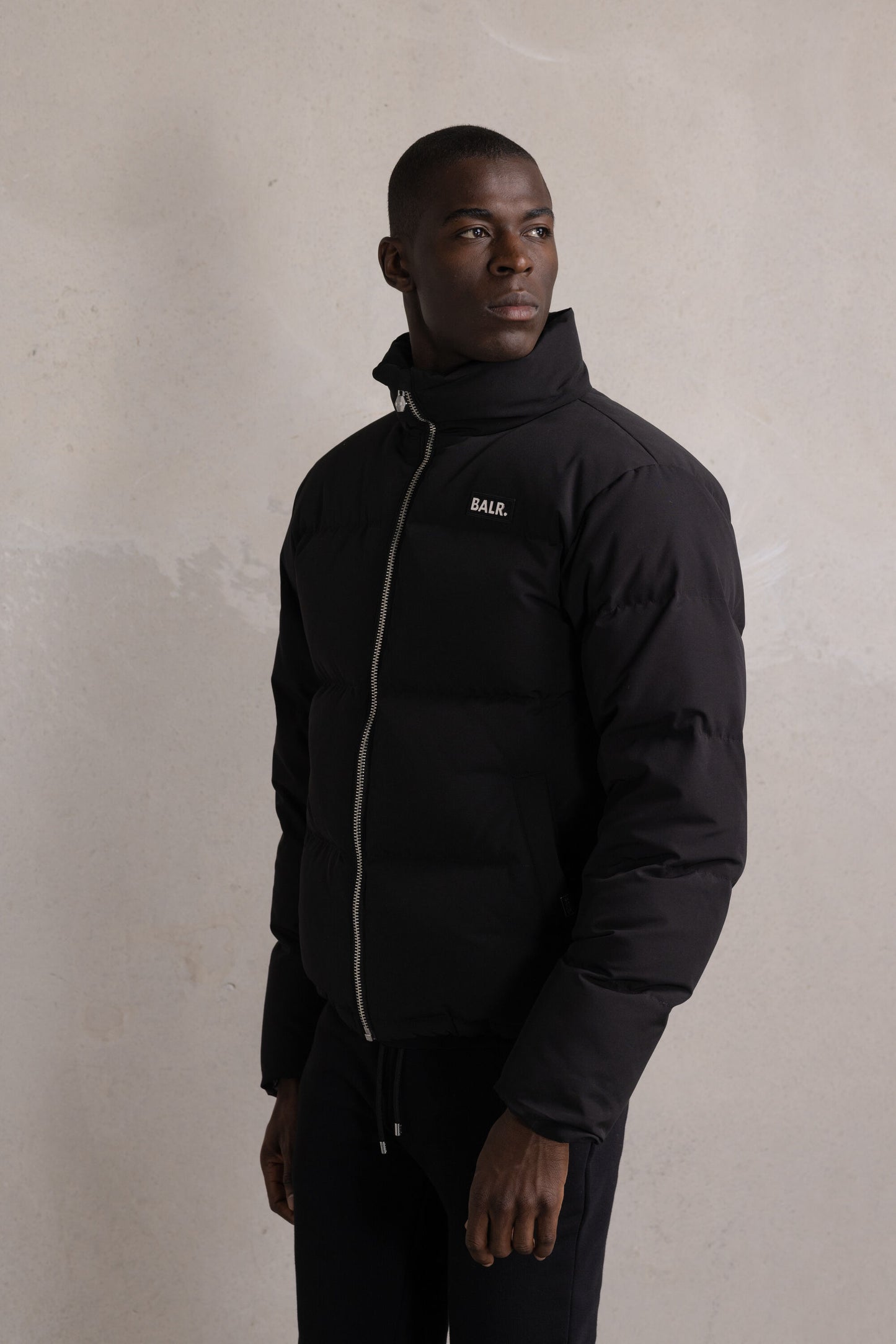 Trey Puffer Jacket Jet Black