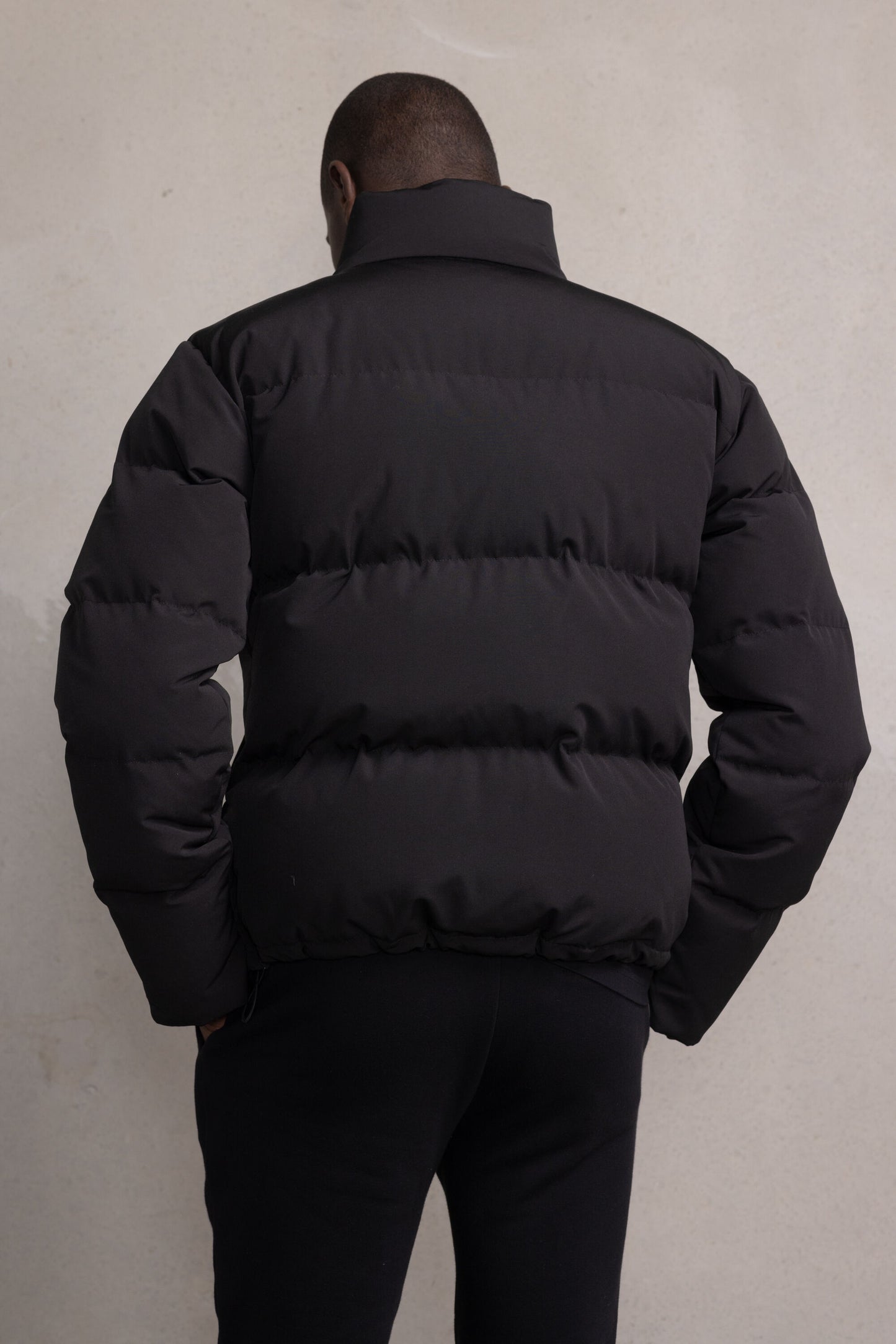 Trey Puffer Jacket Jet Black