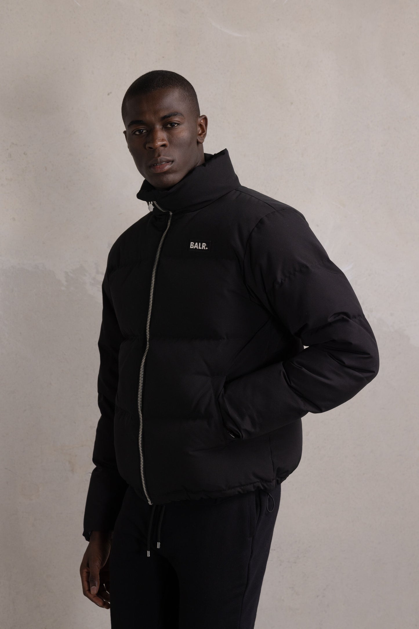Trey Puffer Jacket Jet Black