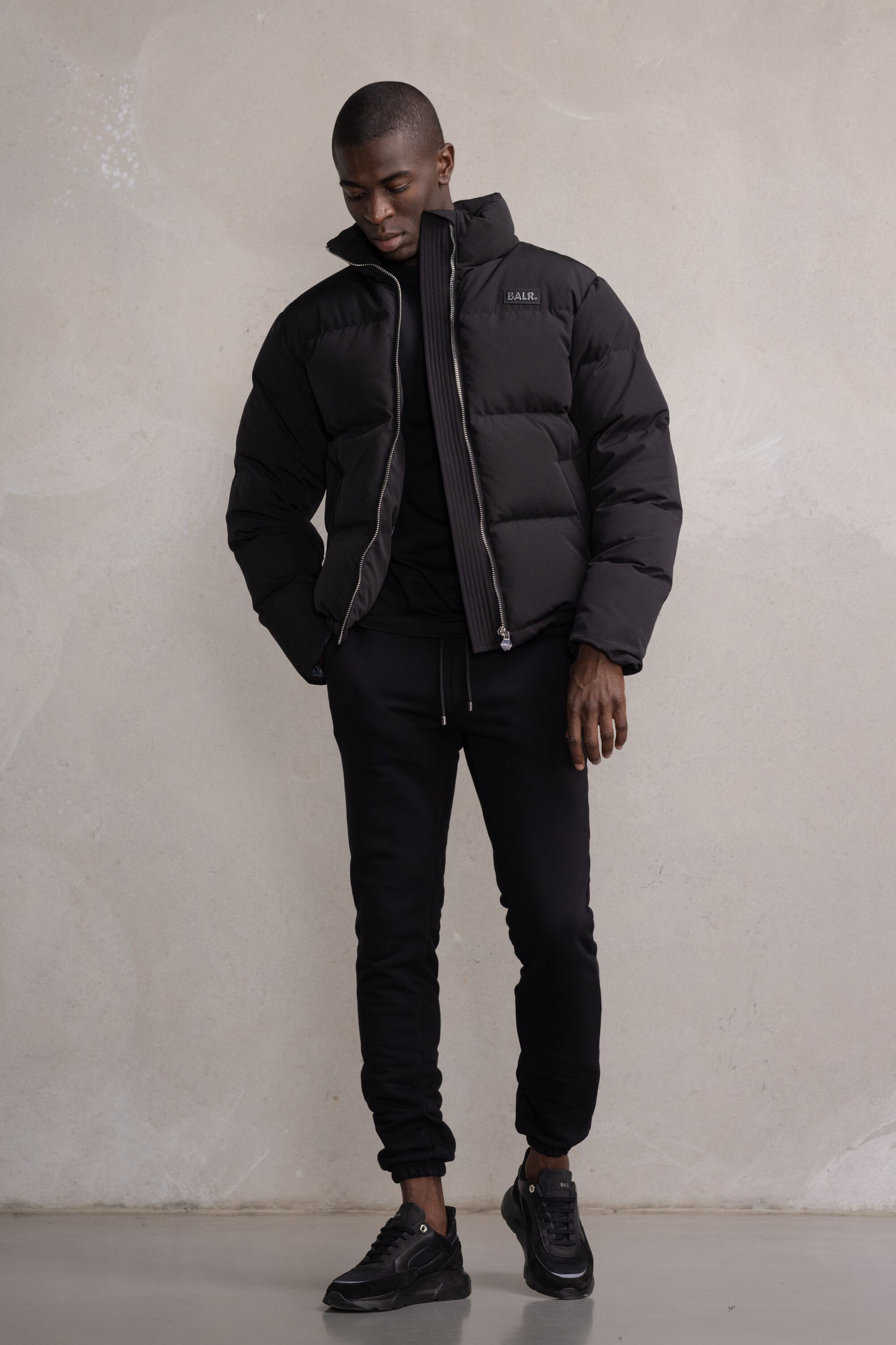 Trey Puffer Jacket Jet Black