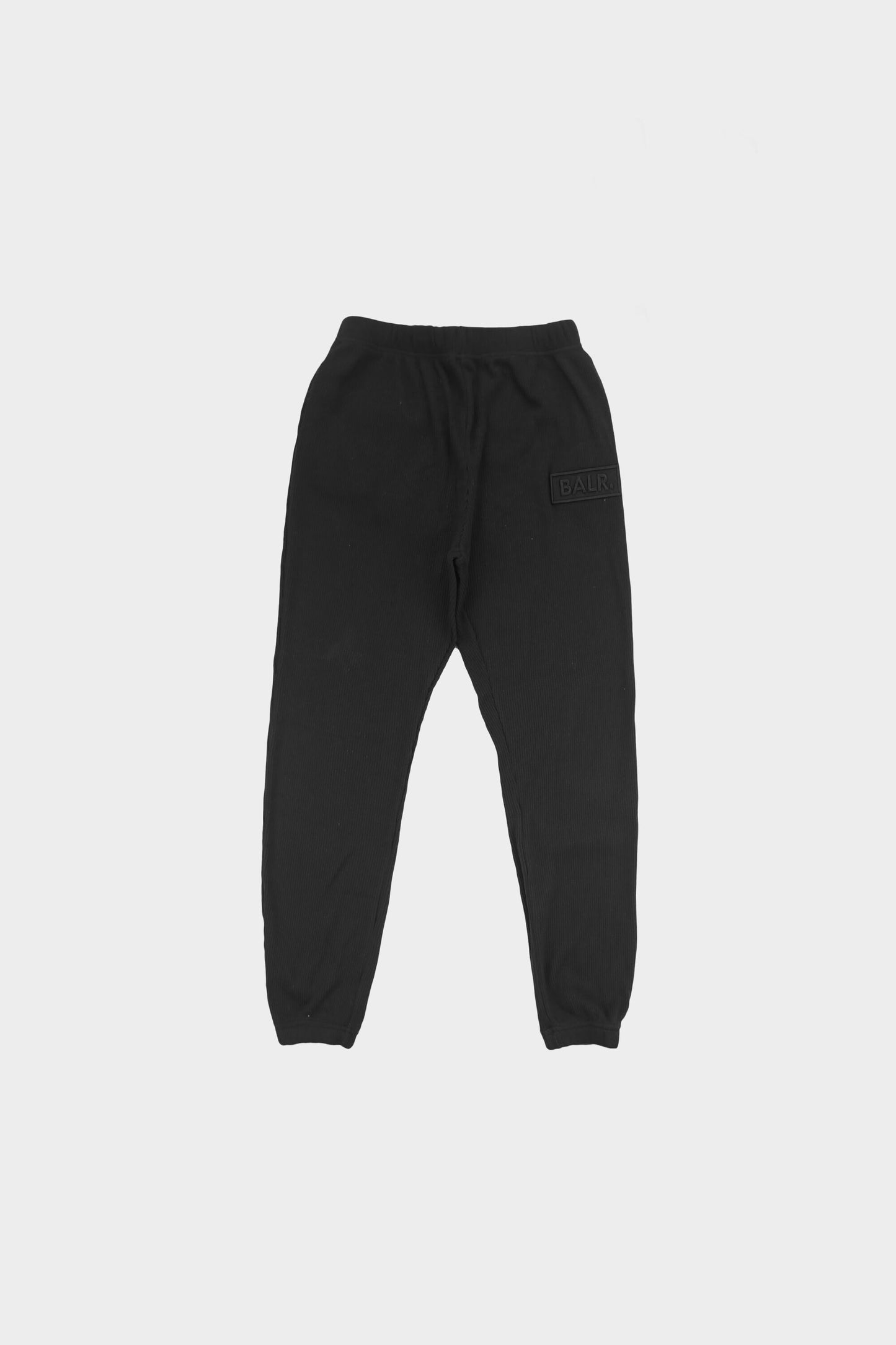 Loose Club Embro Waffle Jogger Jet Black