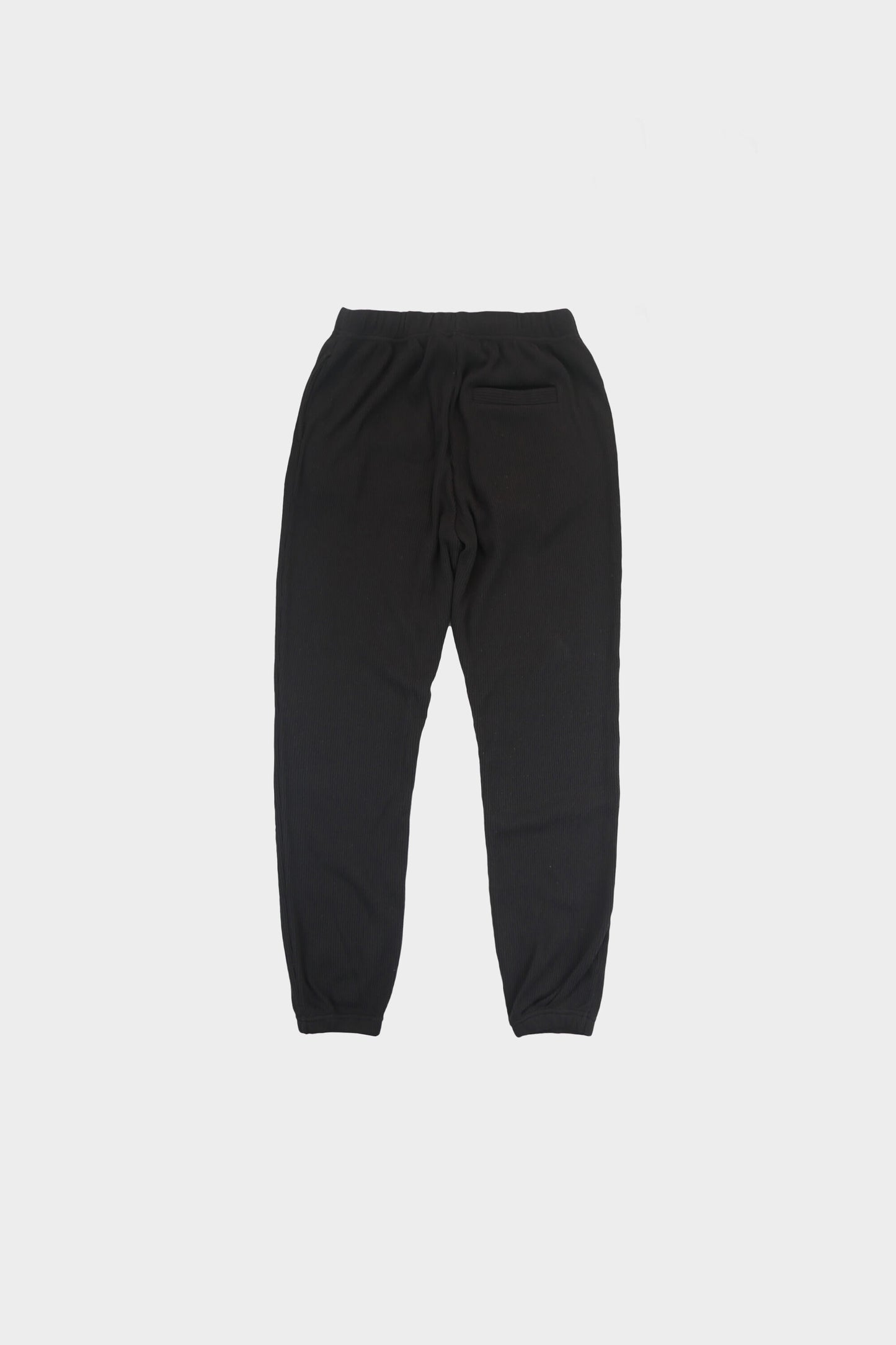 Loose Club Embro Waffle Jogger Jet Black