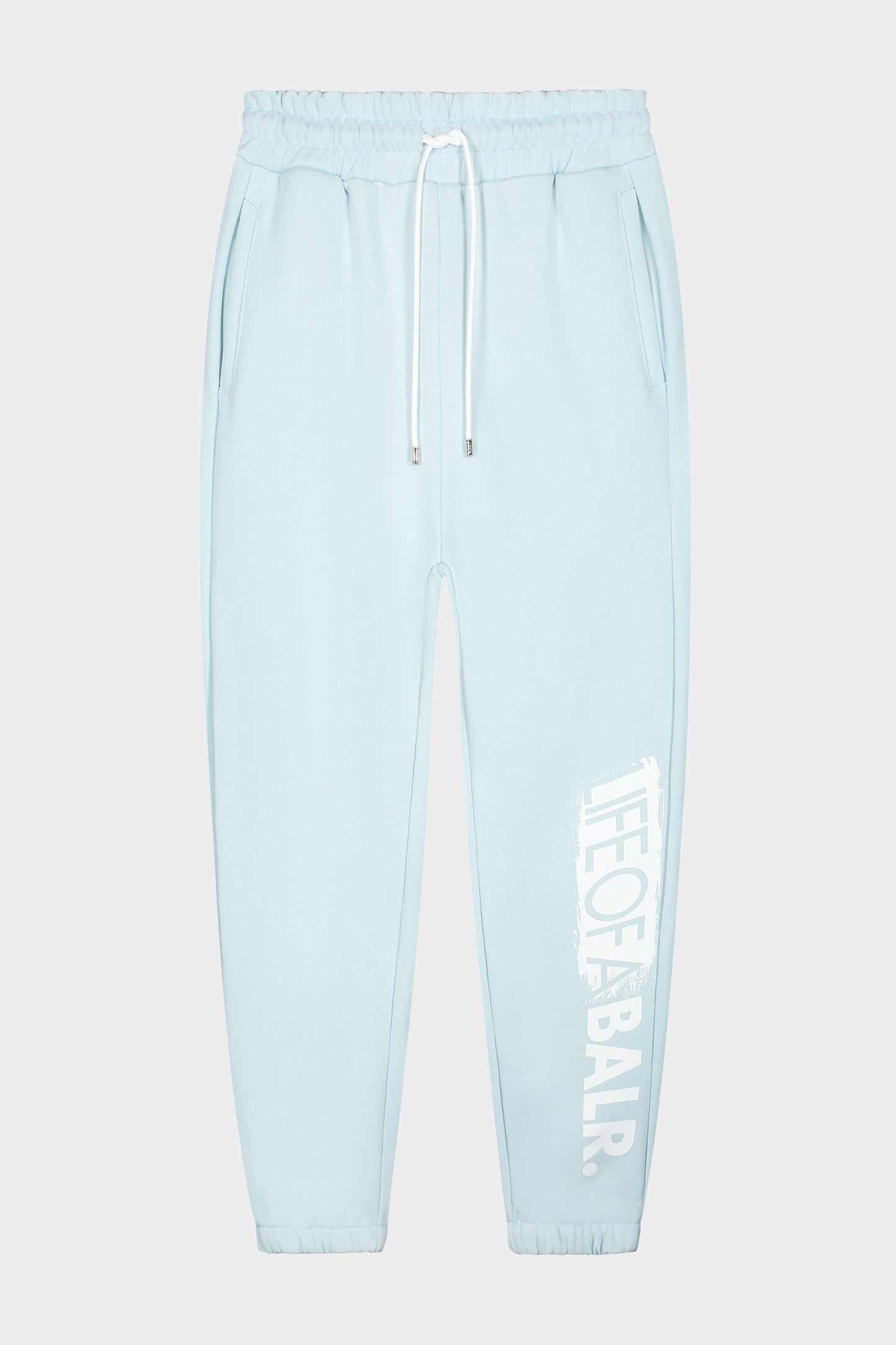 Olaf Straight Sweatpants LOAB Flock Baby Blau