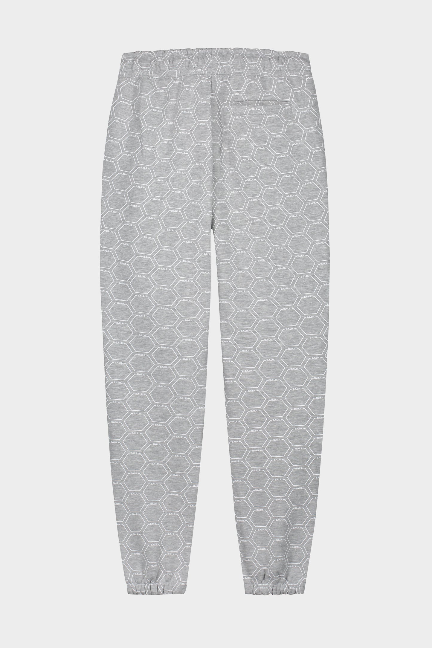 Olaf Straight Hexagon AOP Sweatpants Grey Heather
