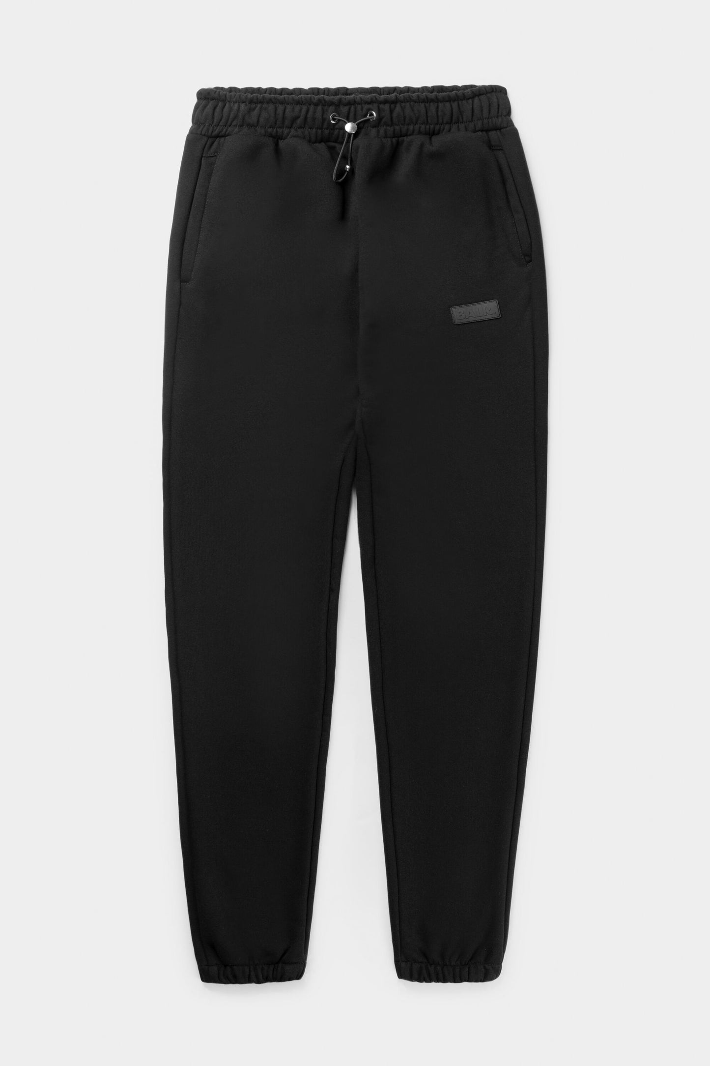 Regular Badge Jogger Jet Black