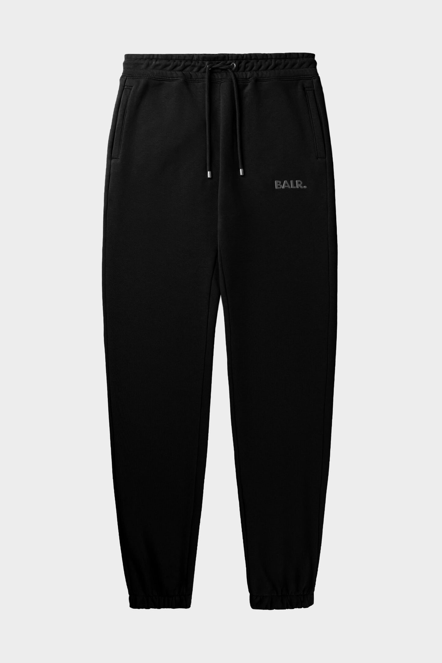 Regular Metal Brand Jogger Jet Black