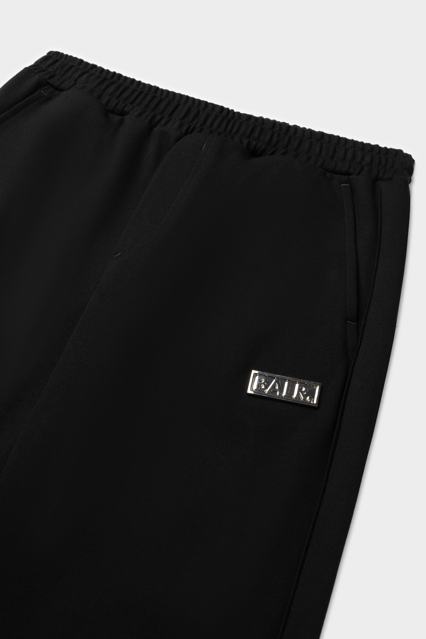 Louis Slim Panel Jogger Jet Black
