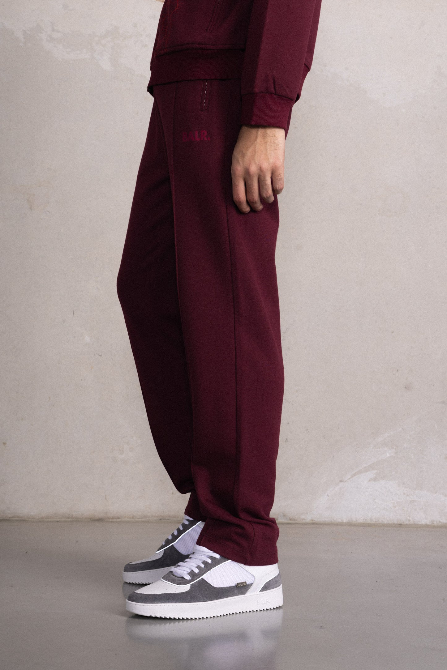 Brooklyn Straight Track Pants Red Dahlia