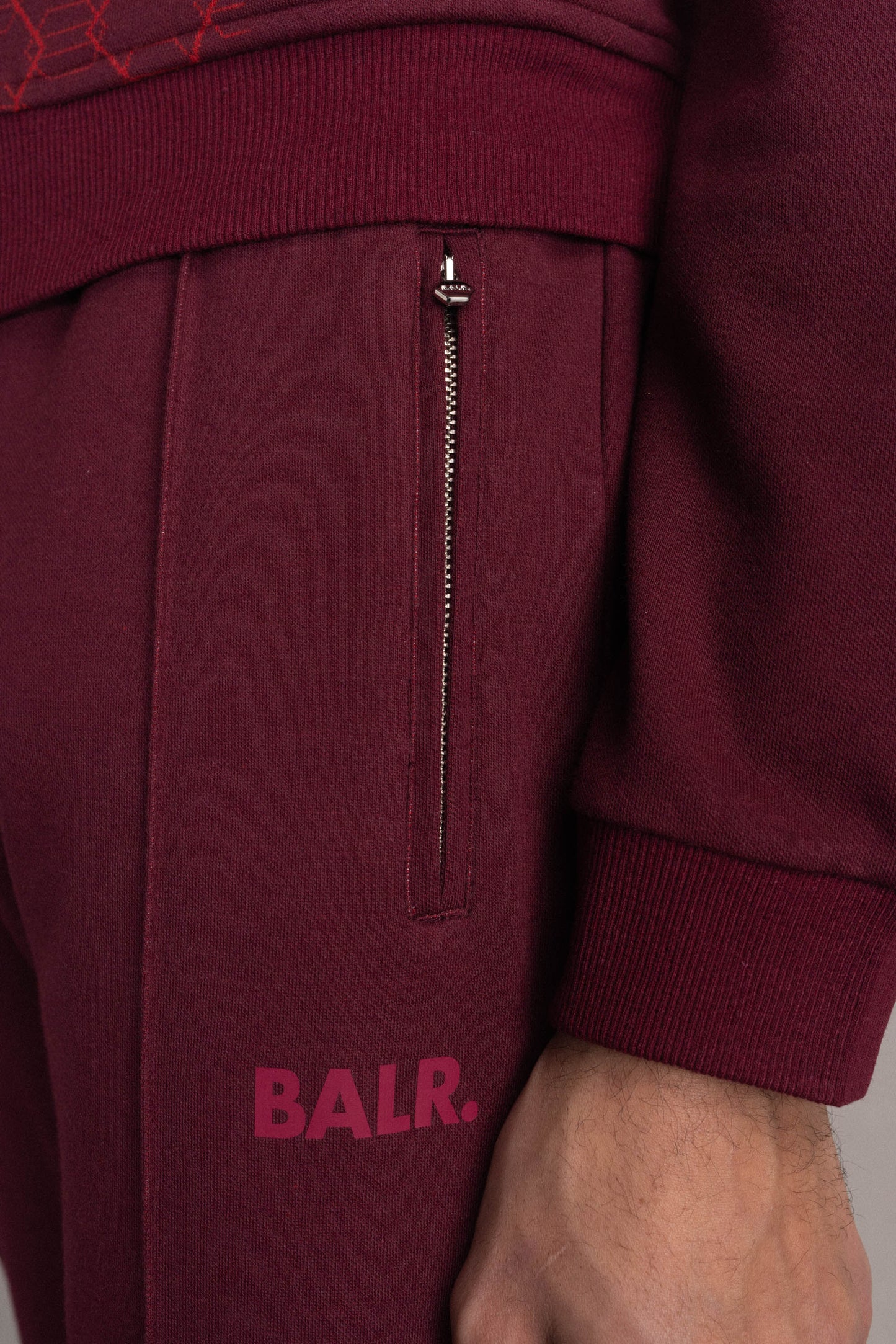 Brooklyn Straight Track Pants Red Dahlia